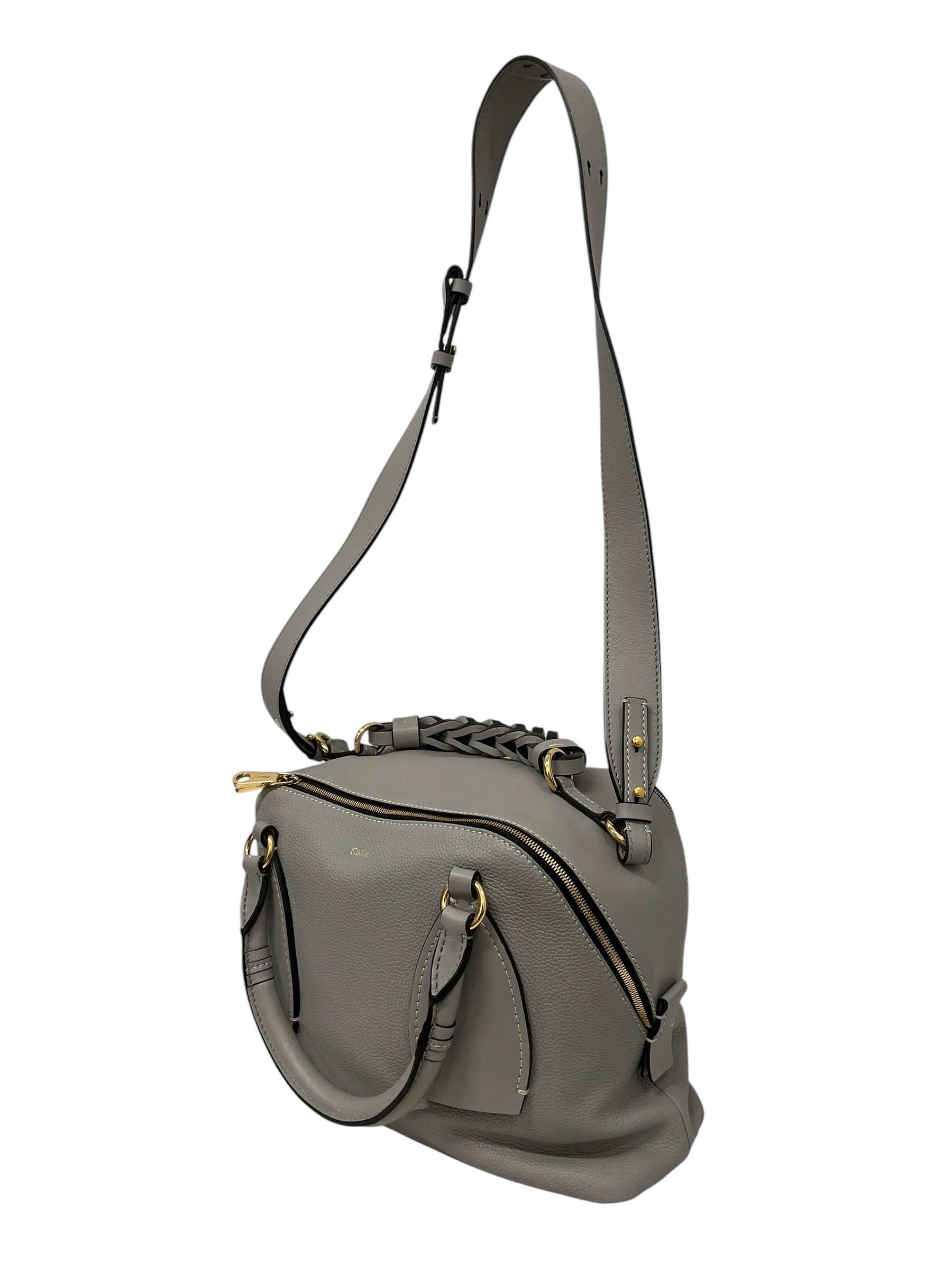 Chloe/Cross Body Bag/Leather/GRY/01 2170 653 SAC A MAIN view 3