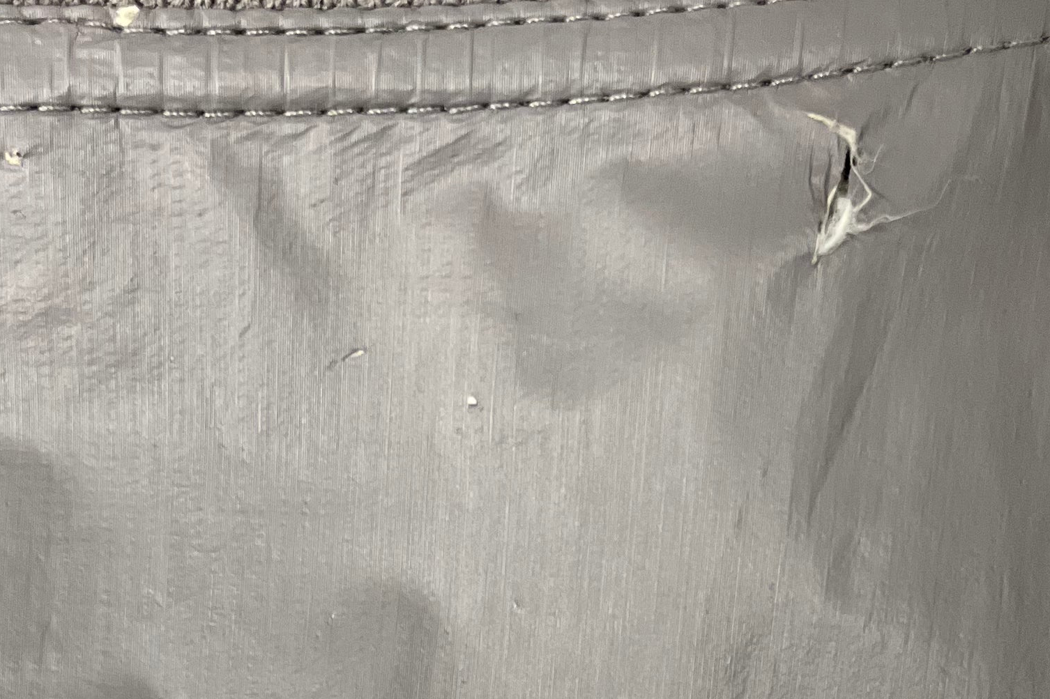 RICK OWENS DRKSHDW/Jacket/XL/Polyester/GRY/SS18 DIRT FLIGHT BOMBER view 5
