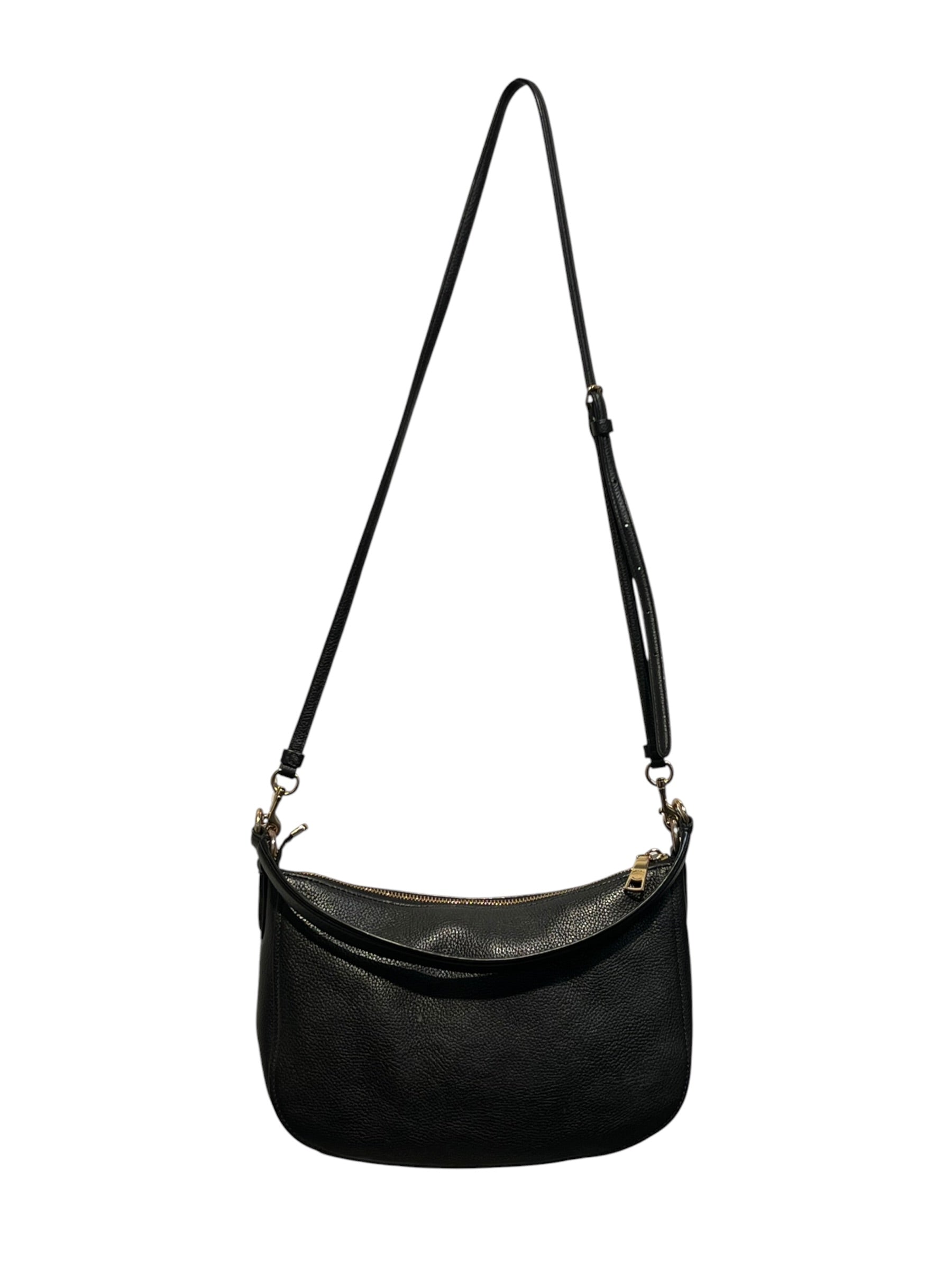 COACH/Cross Body Bag/Leather/BLK/Teri Hobo view 2