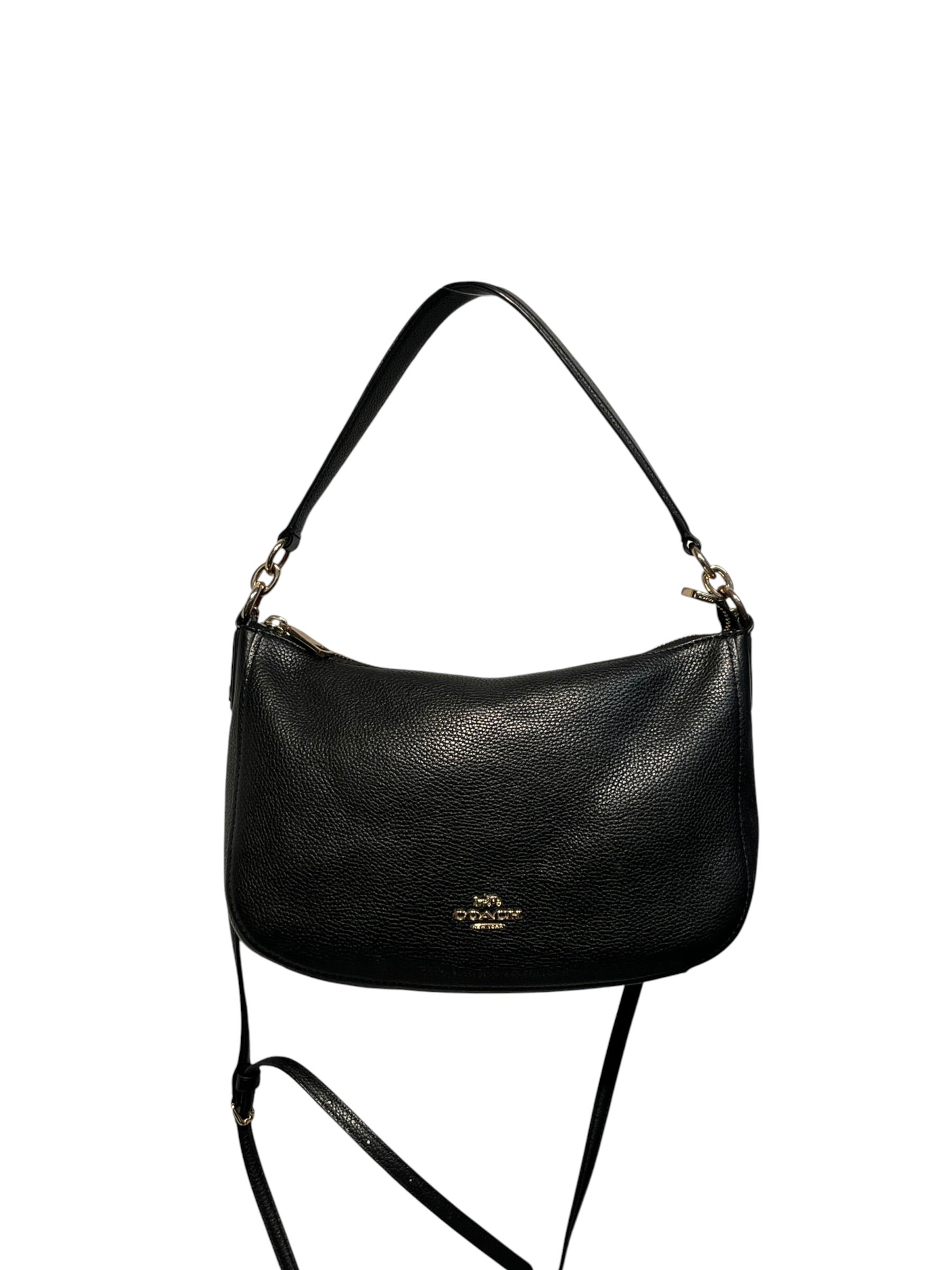 COACH/Cross Body Bag/Leather/BLK/Teri Hobo view 3