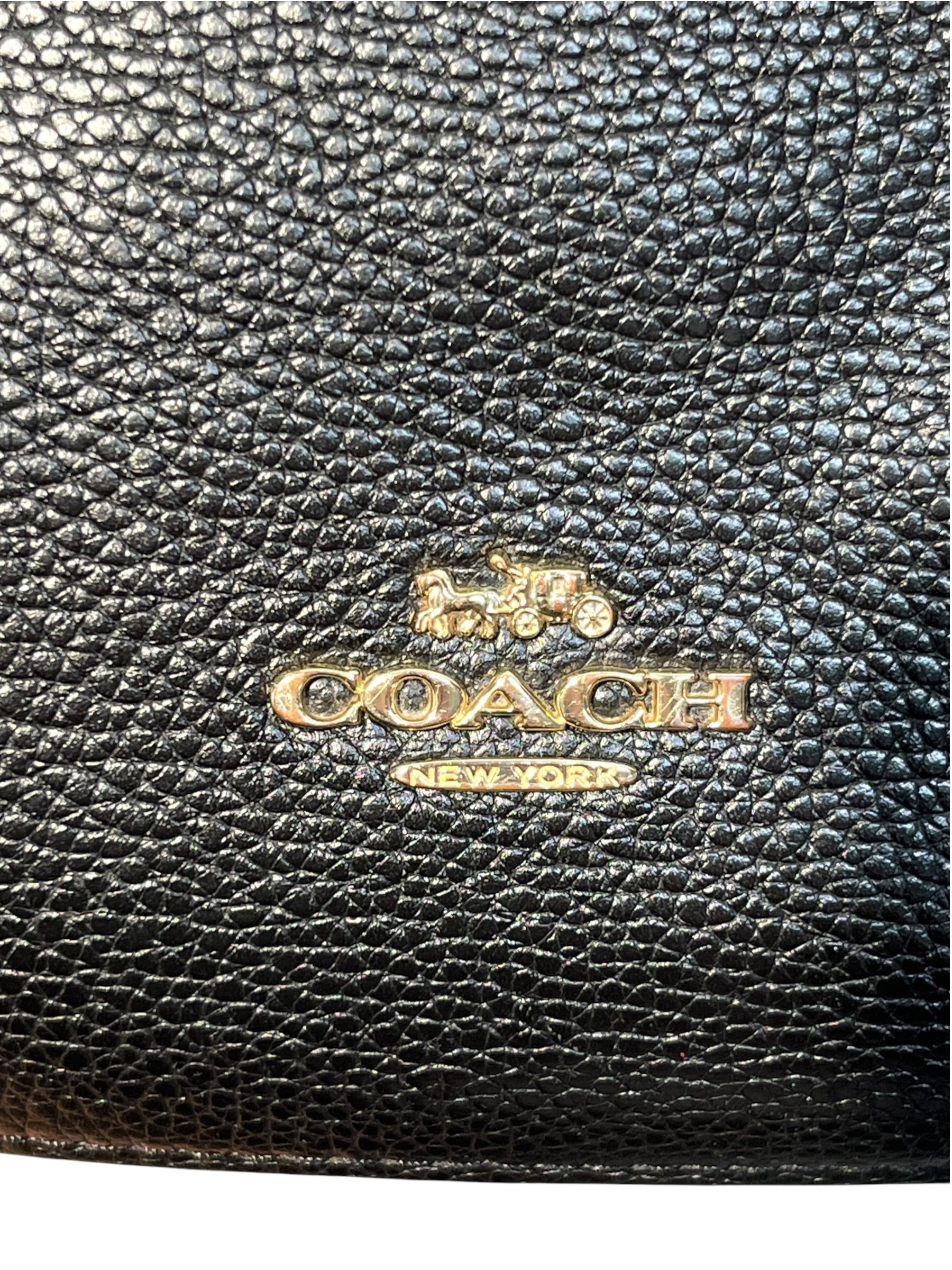 COACH/Cross Body Bag/Leather/BLK/Teri Hobo view 4