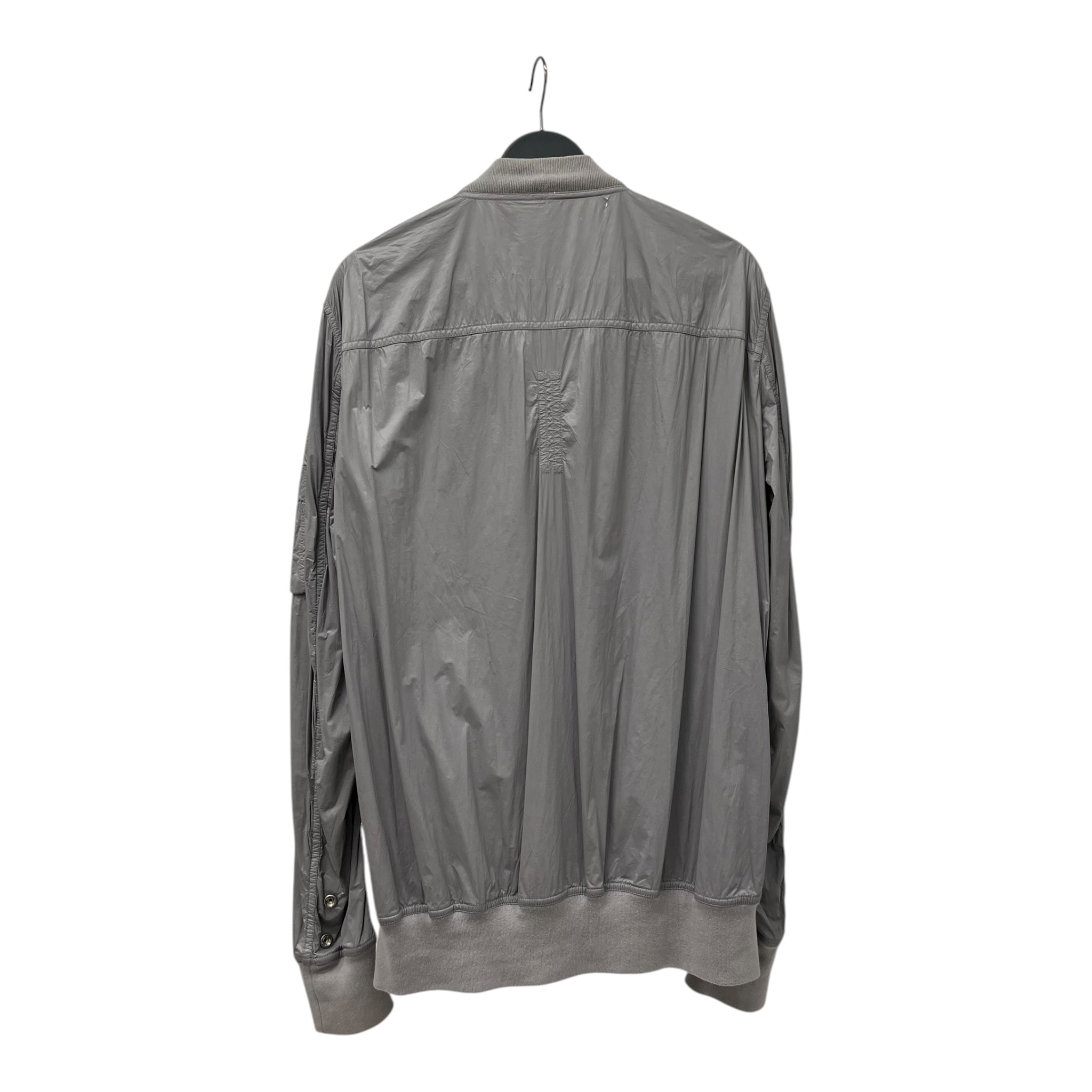 RICK OWENS DRKSHDW/Jacket/XL/Polyester/GRY/SS18 DIRT FLIGHT BOMBER view 2
