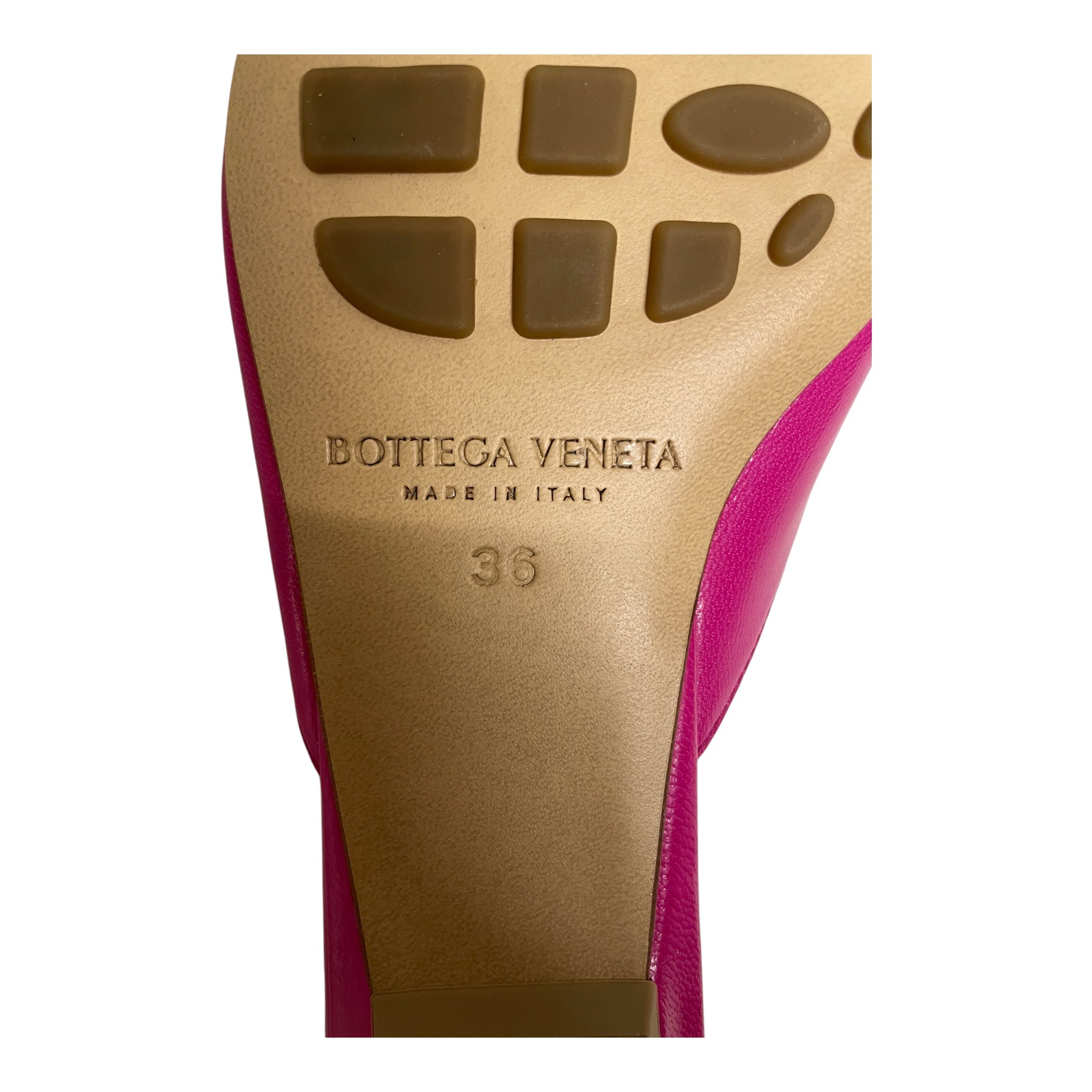 BOTTEGA VENETA/Flat Shoes/EU 36/PNK/pointed view 4