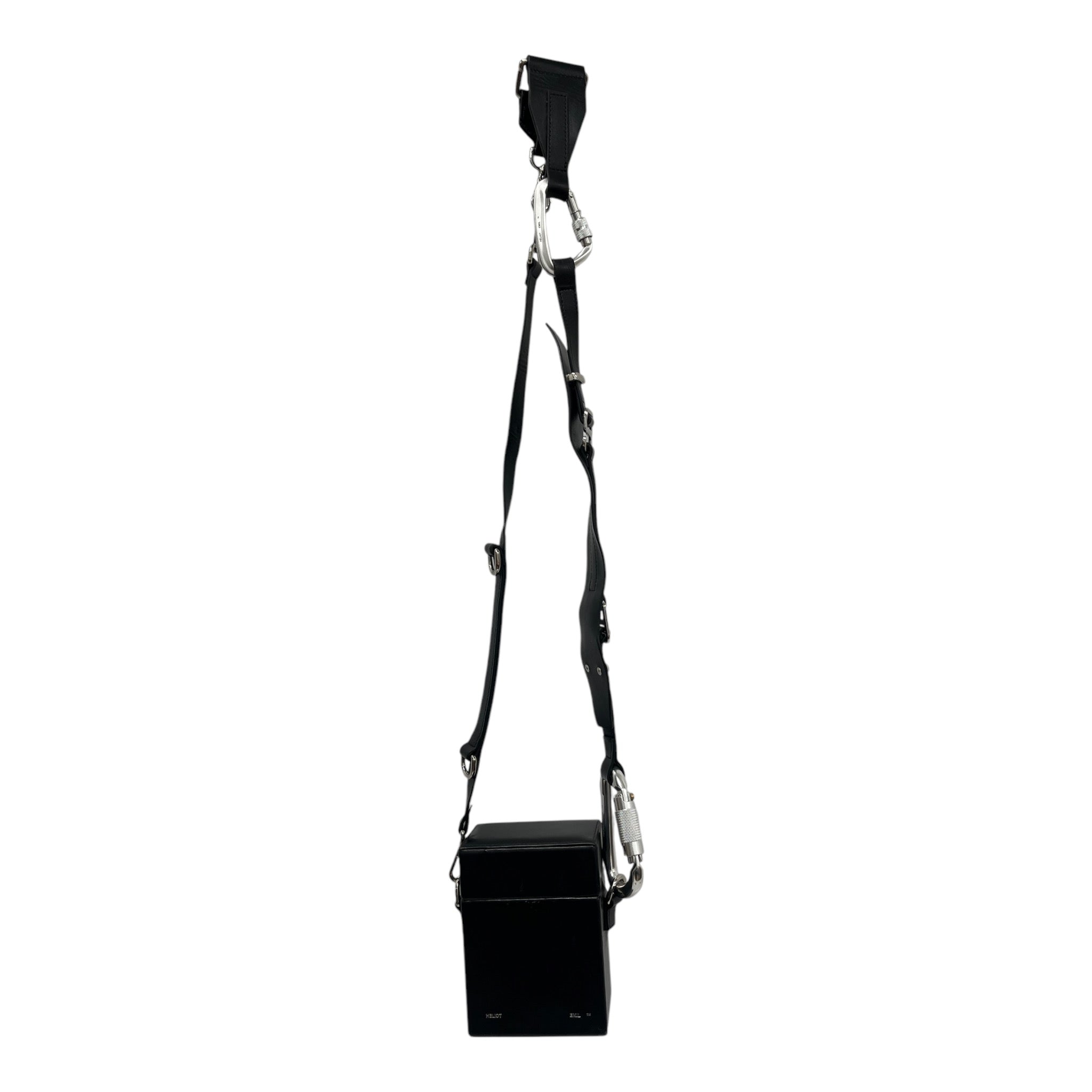 HELIOT EMIL/Bag/Leather/BLK/LEATHER STRAP BOX BAG view 1