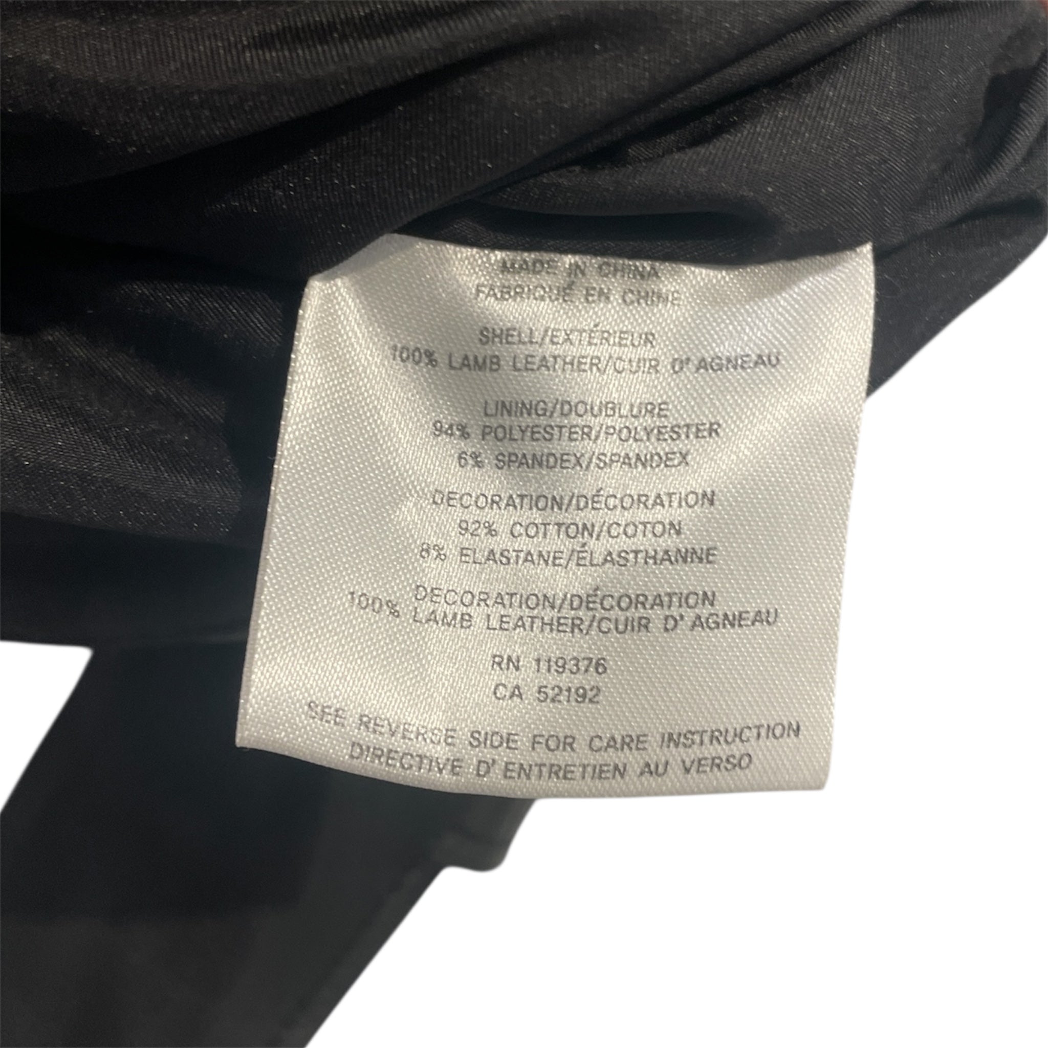 Helmut Lang/Leather Jkt/S/Stripe/Lambskin/MLT/ view 4