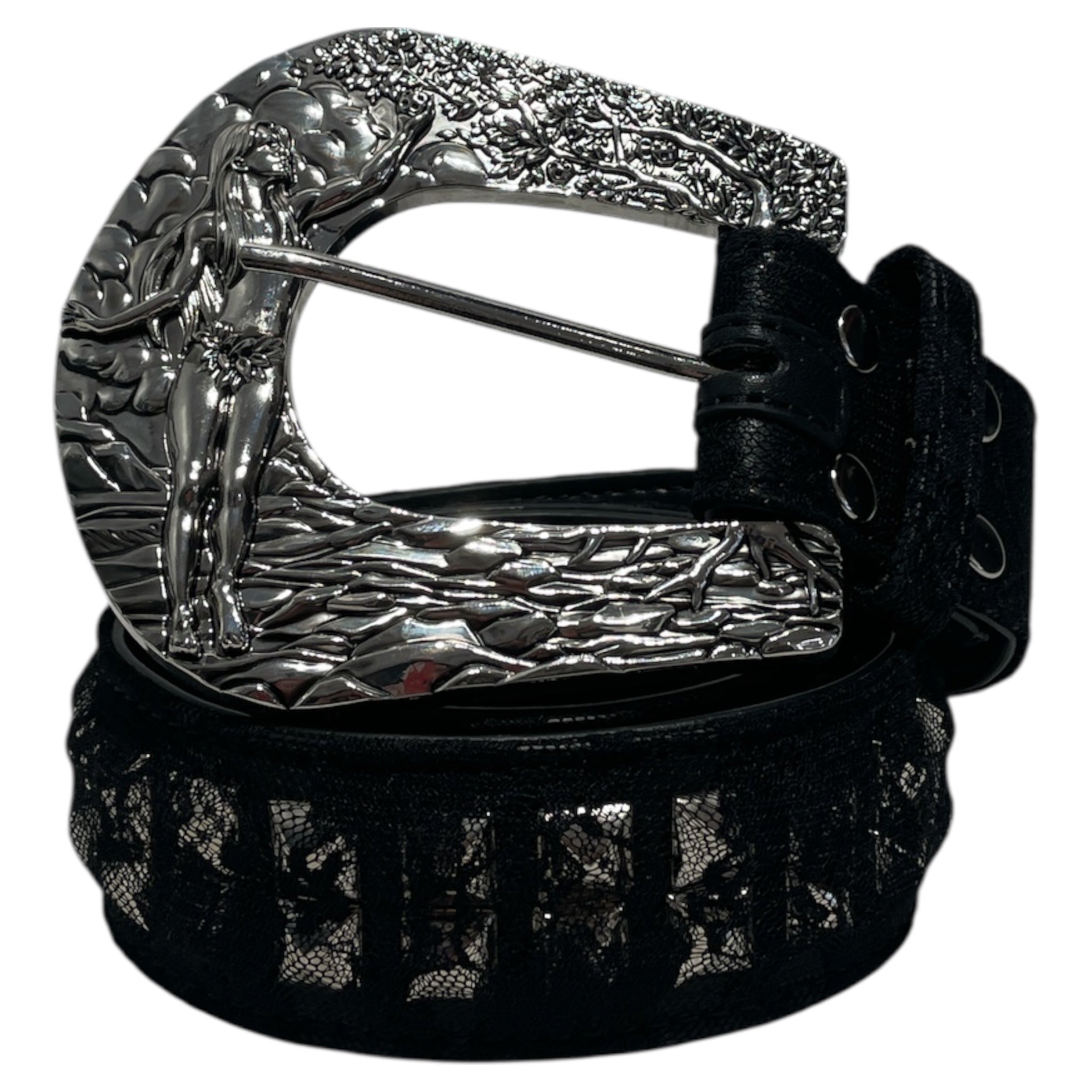 STOLEN ARTS/Belt/BLK/EVE BUCKLE BELT view 1