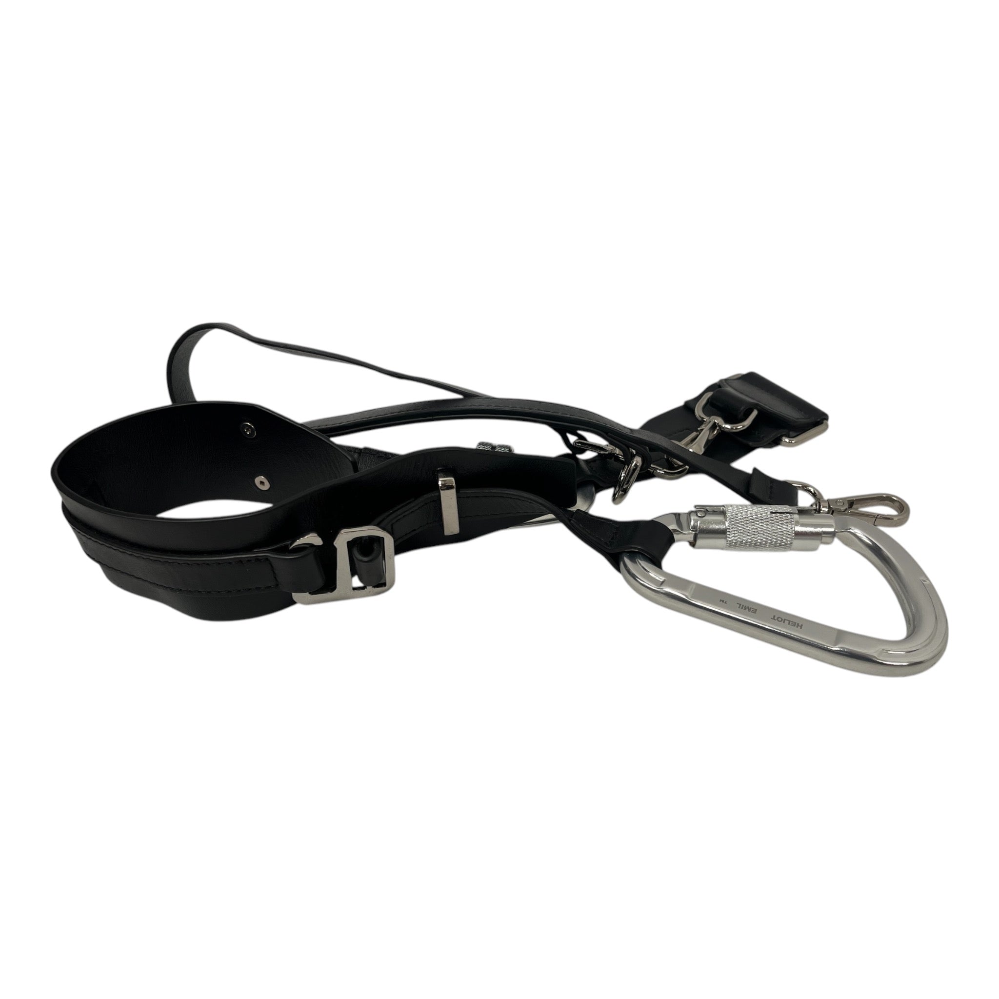 HELIOT EMIL/Bag/Leather/BLK/LEATHER STRAP BOX BAG view 6