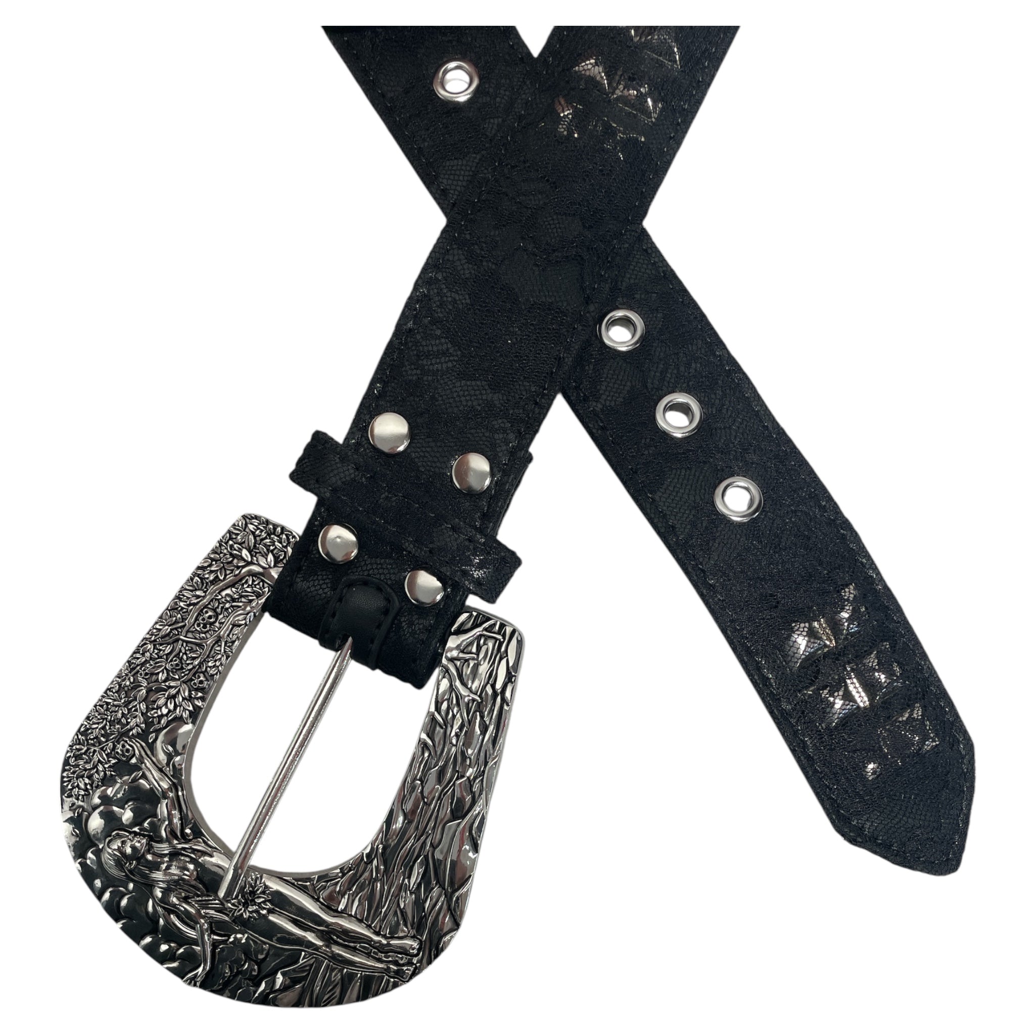 STOLEN ARTS/Belt/BLK/EVE BUCKLE BELT view 2