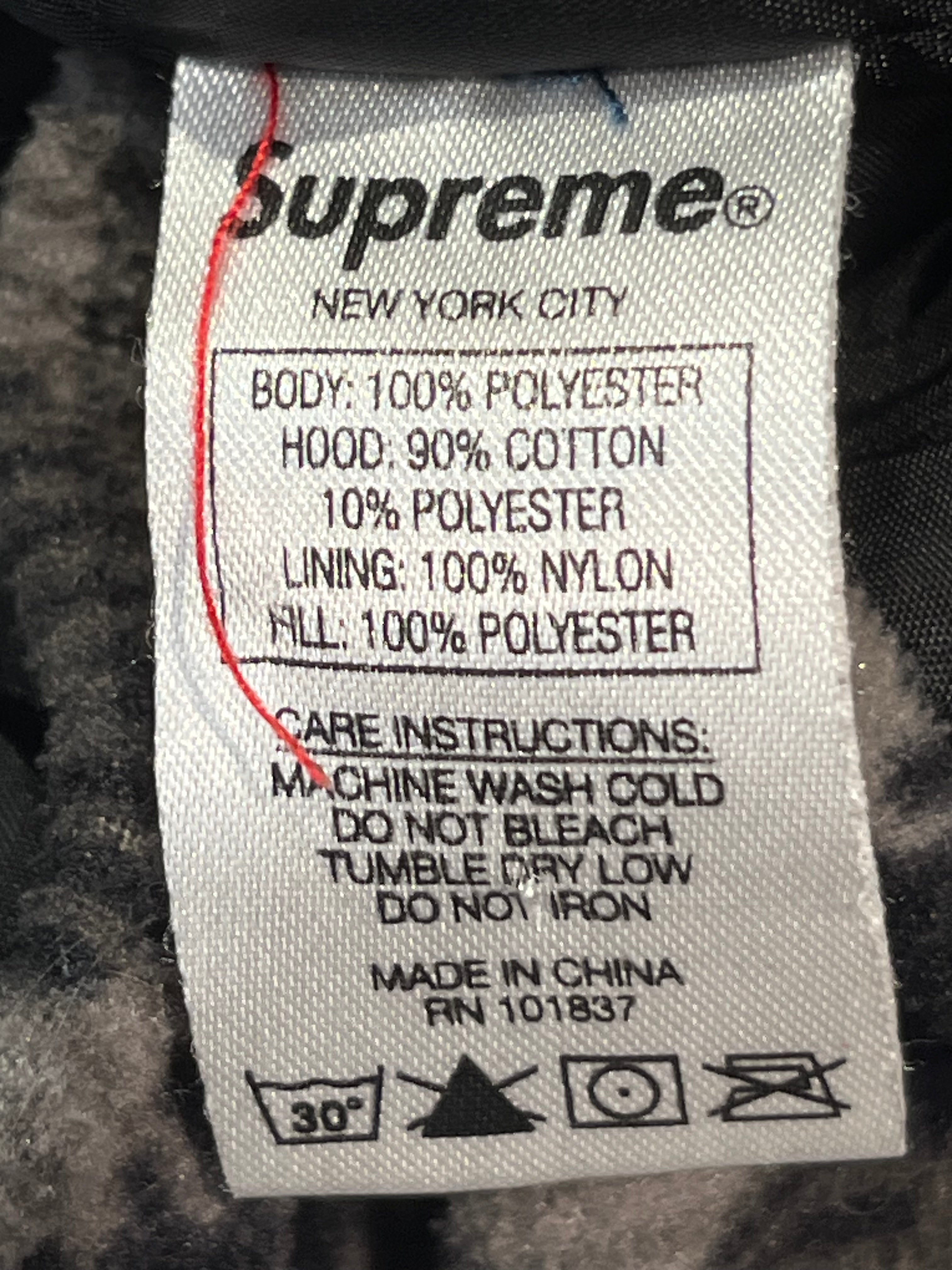 Supreme/Jacket/M/Polyester/BLK/Plaid/RN101837 plaid work shirt view 4