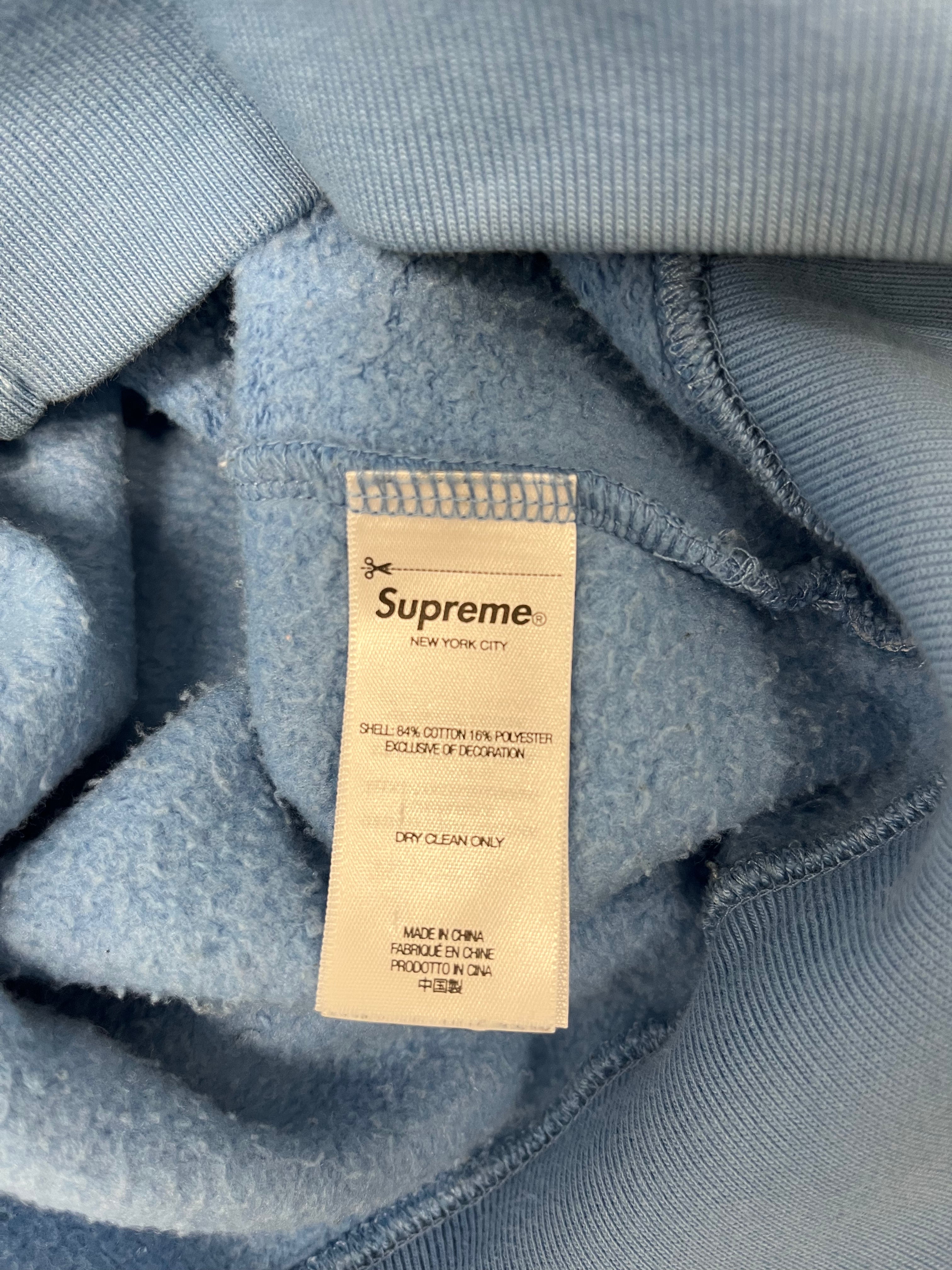 Supreme/b.b.simon/Hoodie/M/Cotton/BLU/RHINESTONE ZIP-UP HOODIE view 4