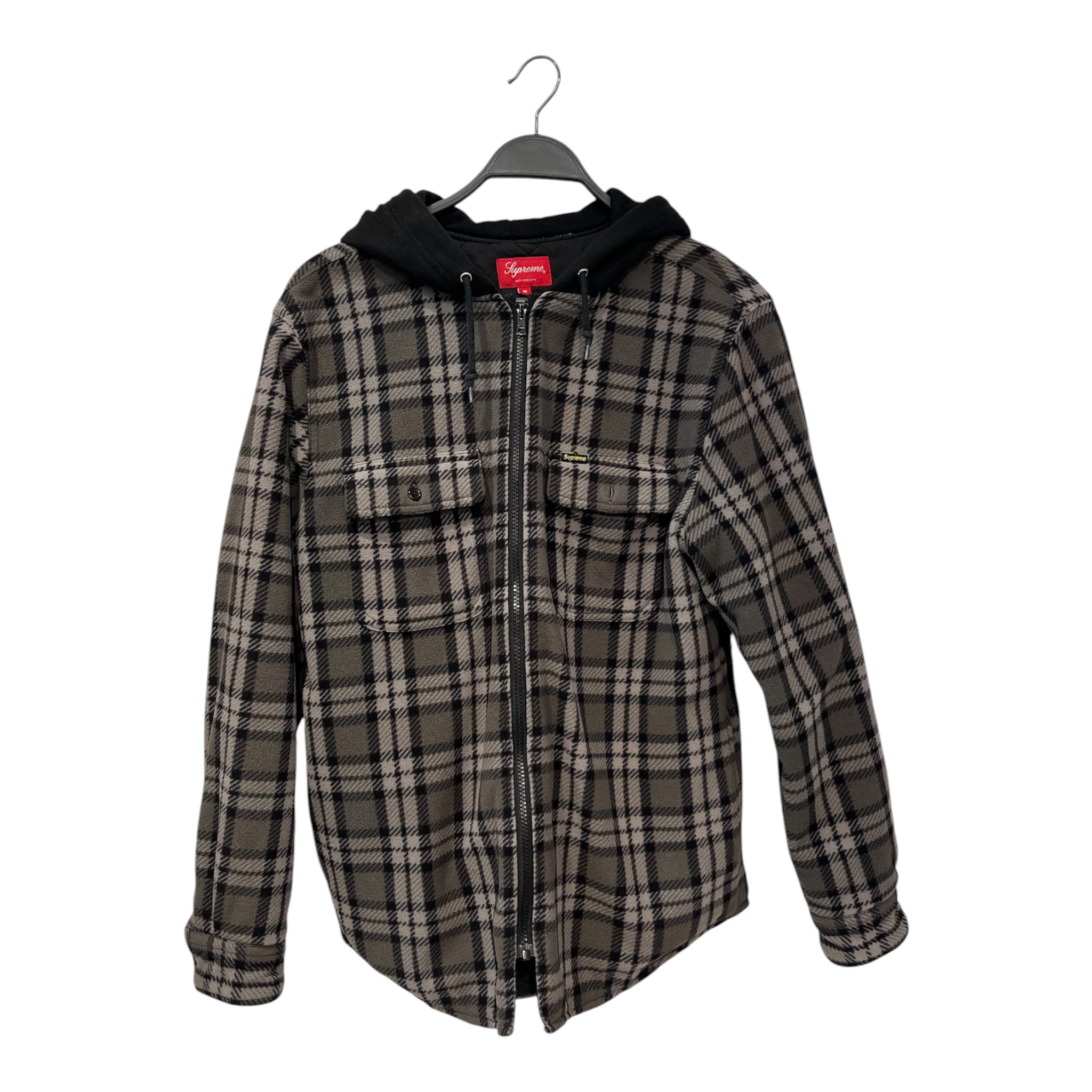 Supreme/Jacket/M/Polyester/BLK/Plaid/RN101837 plaid work shirt view 1