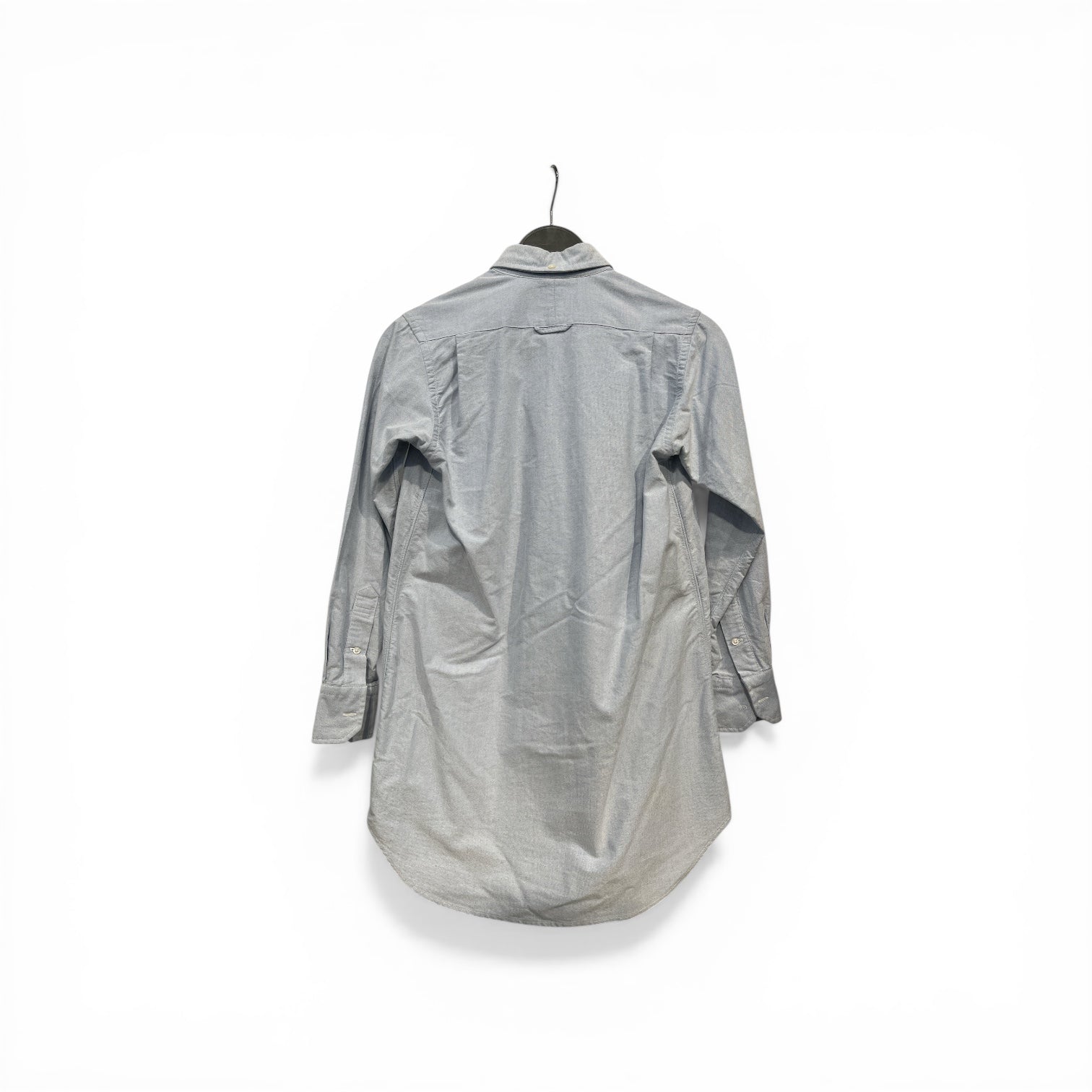 THOM BROWNE. NEW YORK/LS Shirt/M/Cotton/IDG/light blue button up view 2