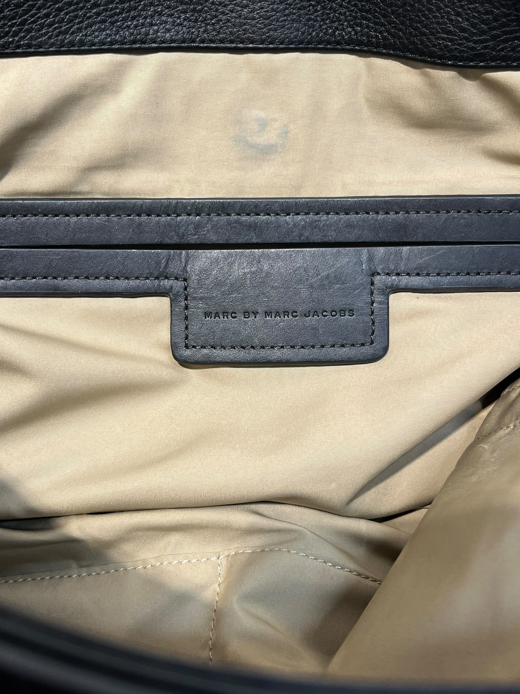 MARC BY MARC JACOBS/Cross Body Bag/Leather/BLK/MESSENGER view 4