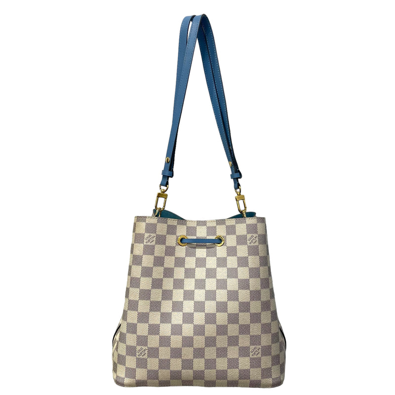 LOUIS VUITTON/Cross Body Bag/Plaid/Leather/WHT/Neonoe Azur blue – 2nd  STREET USA