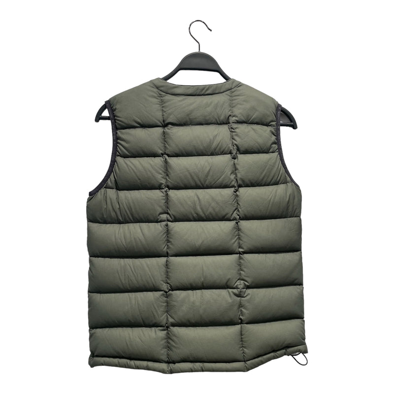 and wander/Puffer Vest/M/Nylon/GRN/