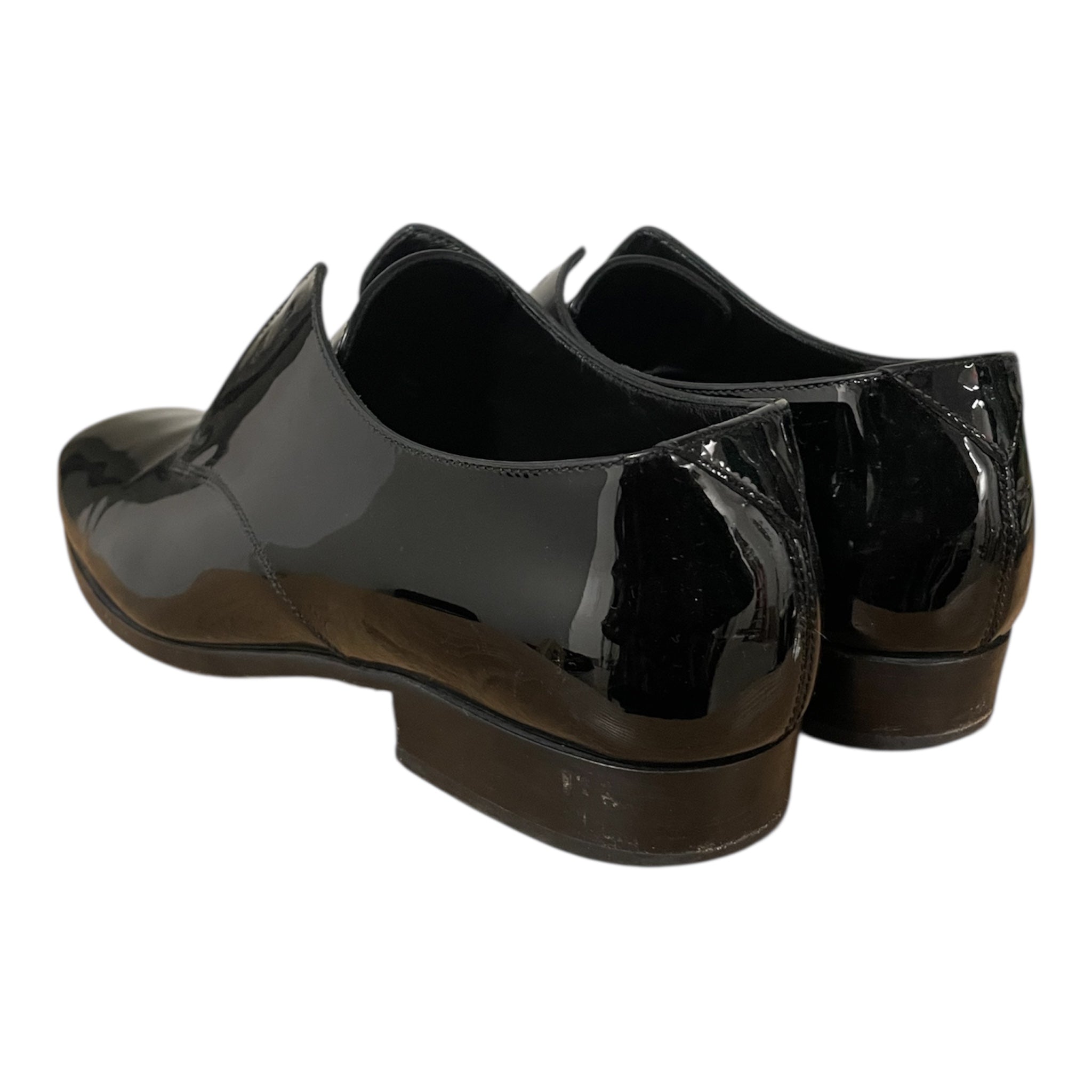 SAINT LAURENT/Dress Shoes/EU 41/Leather/BLK/703738 41 view 2
