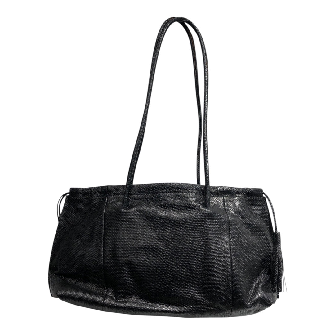 GUCCI/Hand Bag/Leather/BLK/tom ford snakeskin embossed view 2