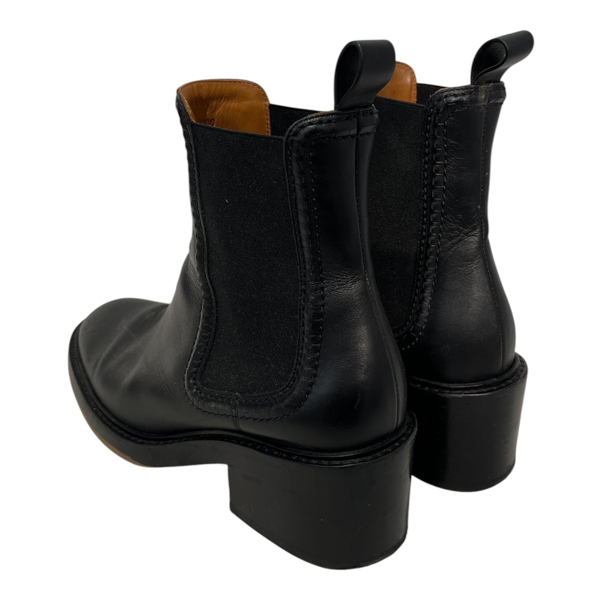 Chloe/Chelsea Boots/US 7/Leather/BLK/MALLO LEATEHR view 2