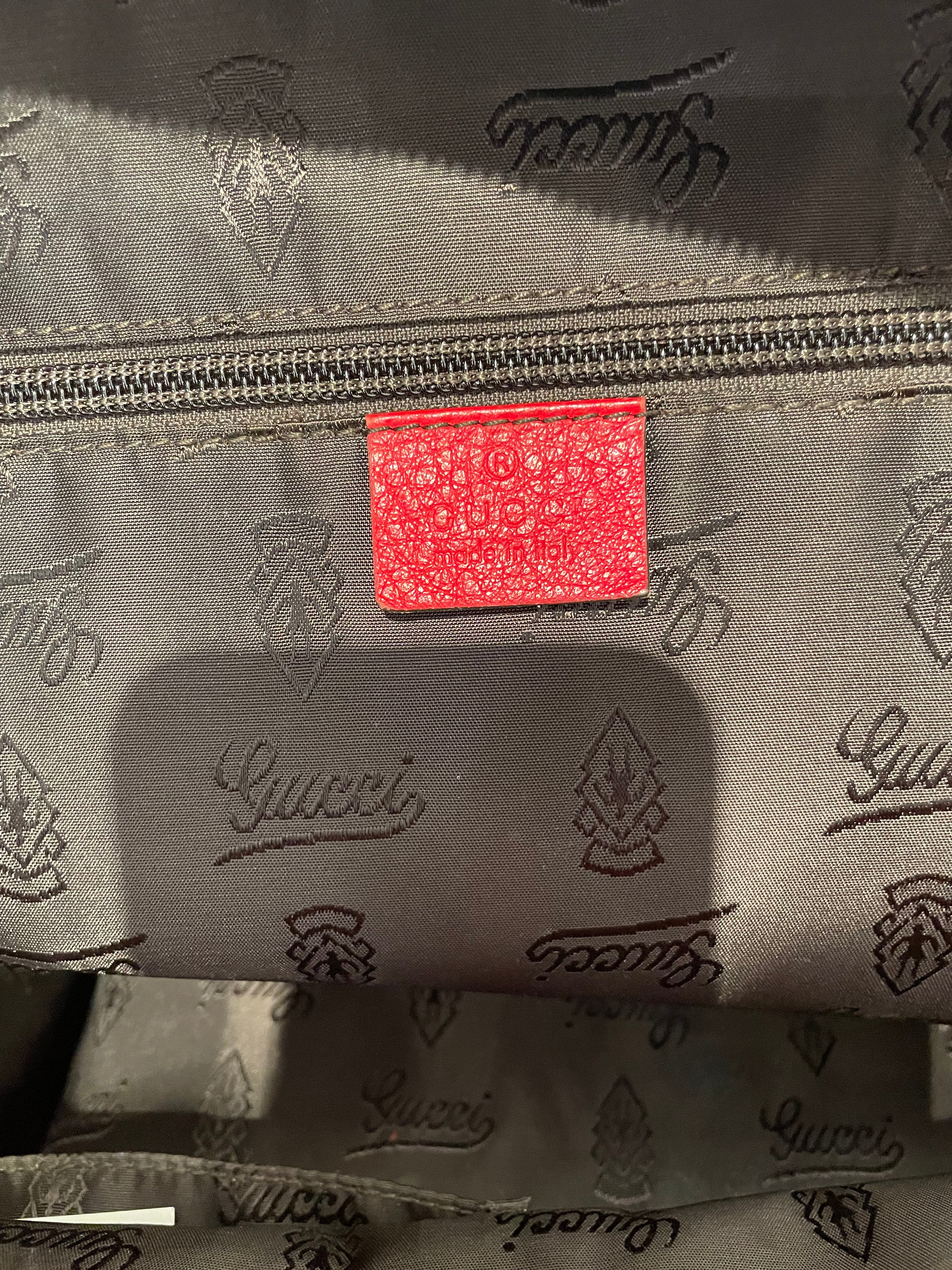 GUCCI/Tote Bag/Monogram/Leather/RED/211120213048 view 4