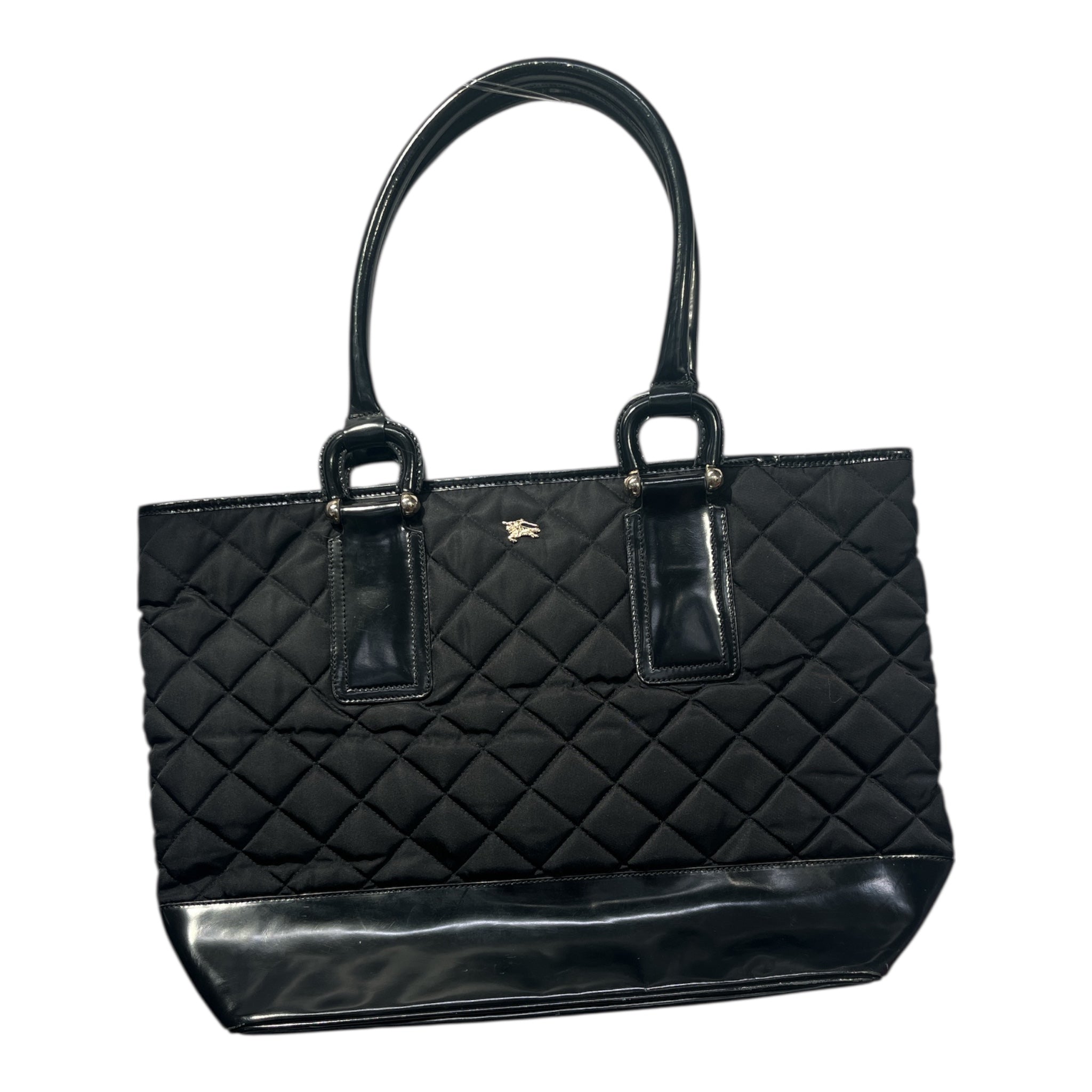 BURBERRY/Hand Bag/Nylon/BLK/QUILTEDNYLON view 1