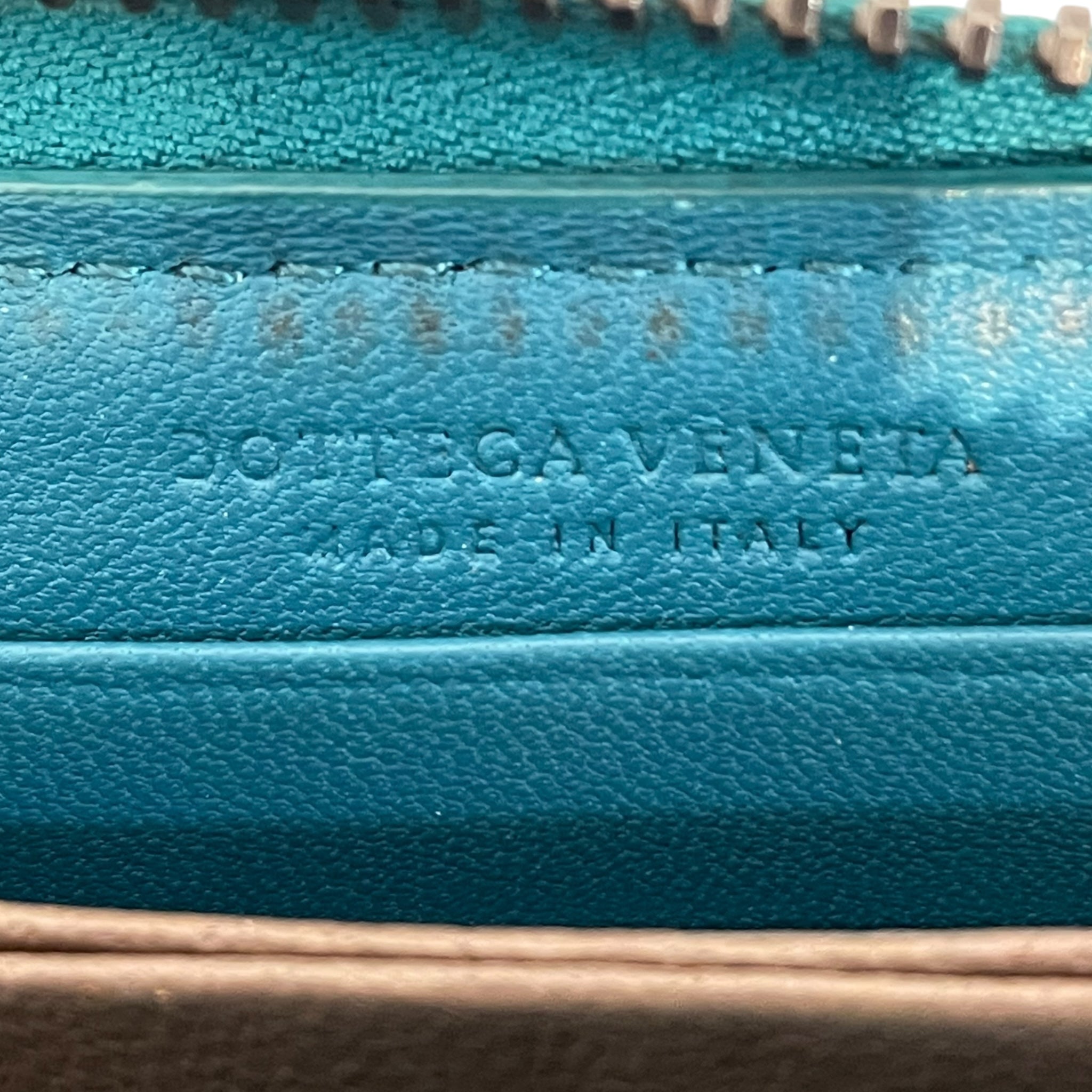 BOTTEGA VENETA/Coin Wallet/Leather/BLU/ view 5