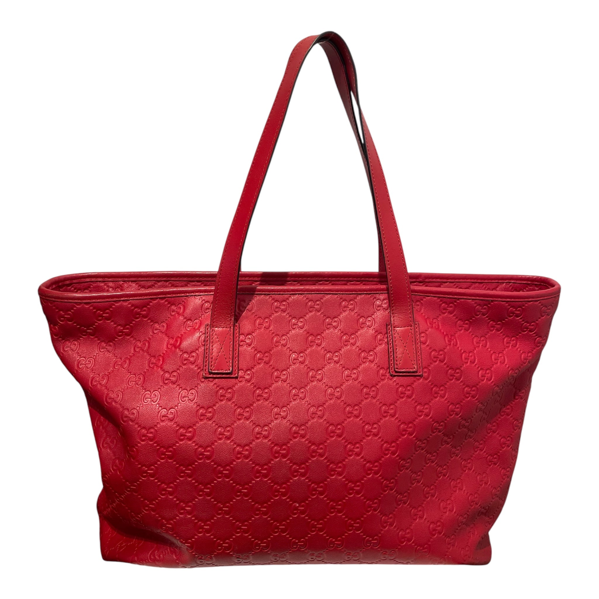 GUCCI/Tote Bag/Monogram/Leather/RED/211120213048 view 2