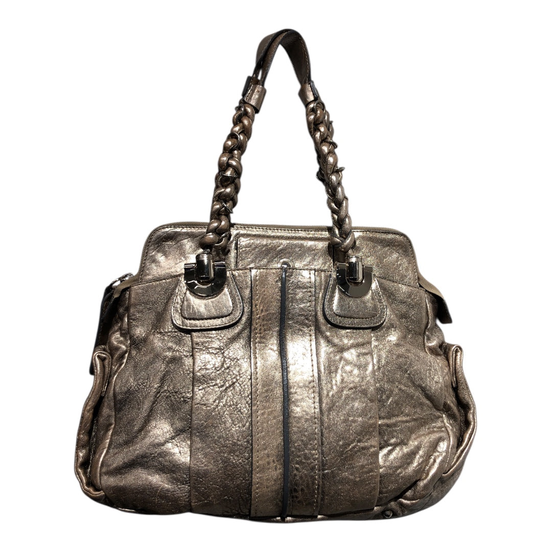 Chloe/Tote Bag/GLD/matallic gold tote heloise view 1