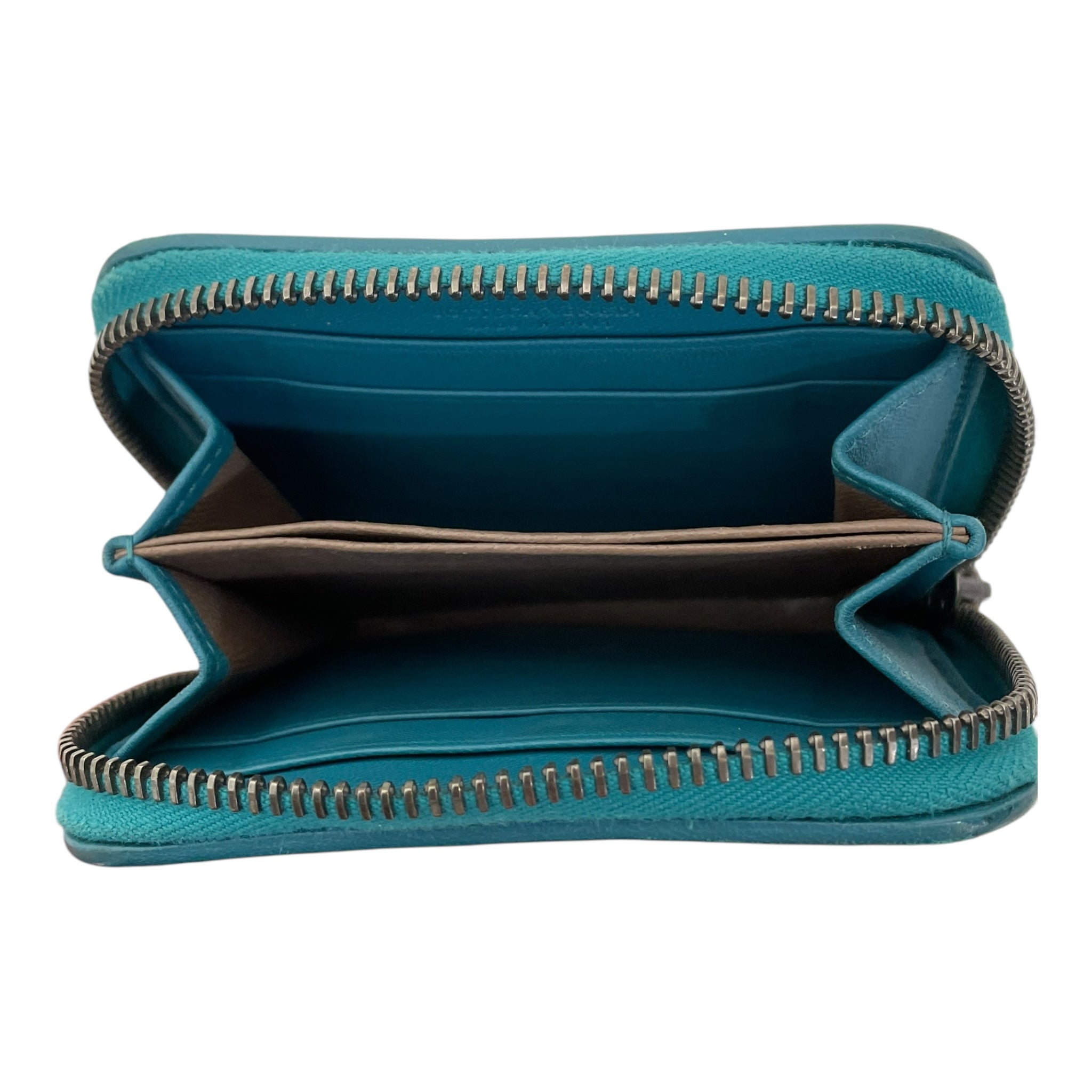 BOTTEGA VENETA/Coin Wallet/Leather/BLU/ view 4