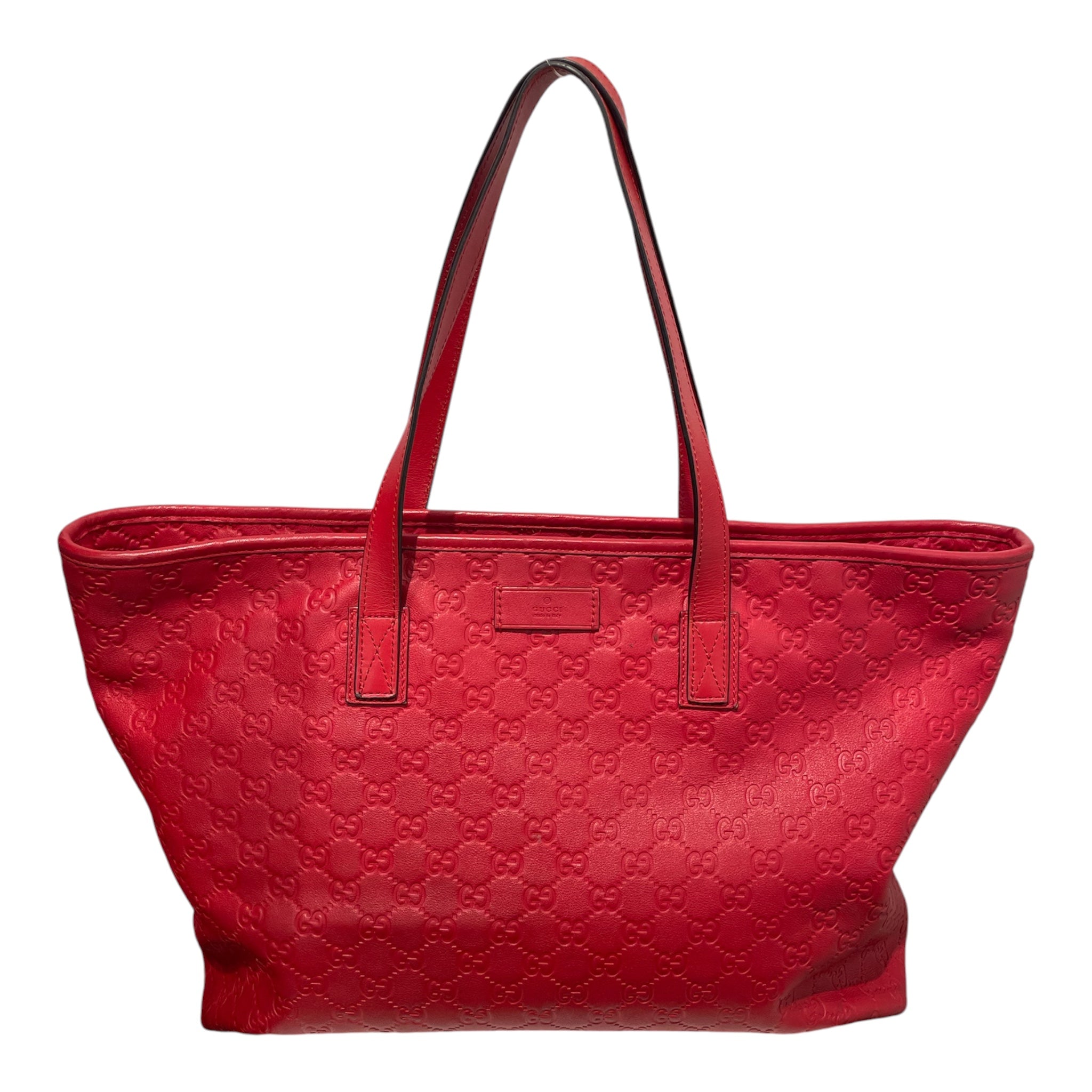 GUCCI/Tote Bag/Monogram/Leather/RED/211120213048 view 1