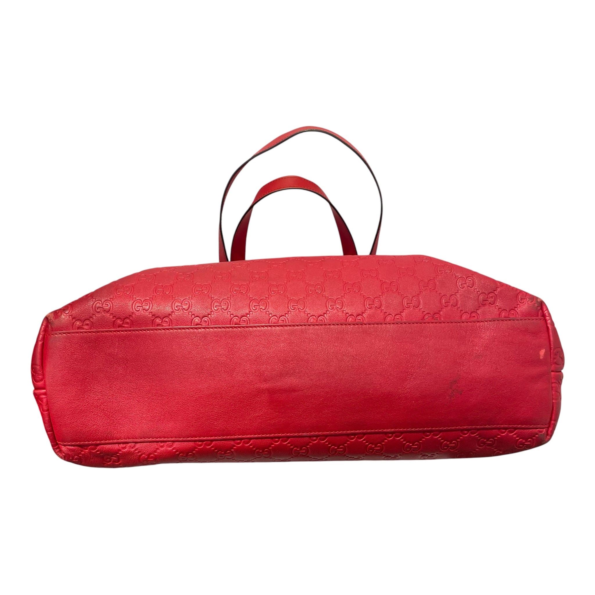 GUCCI/Tote Bag/Monogram/Leather/RED/211120213048 view 3
