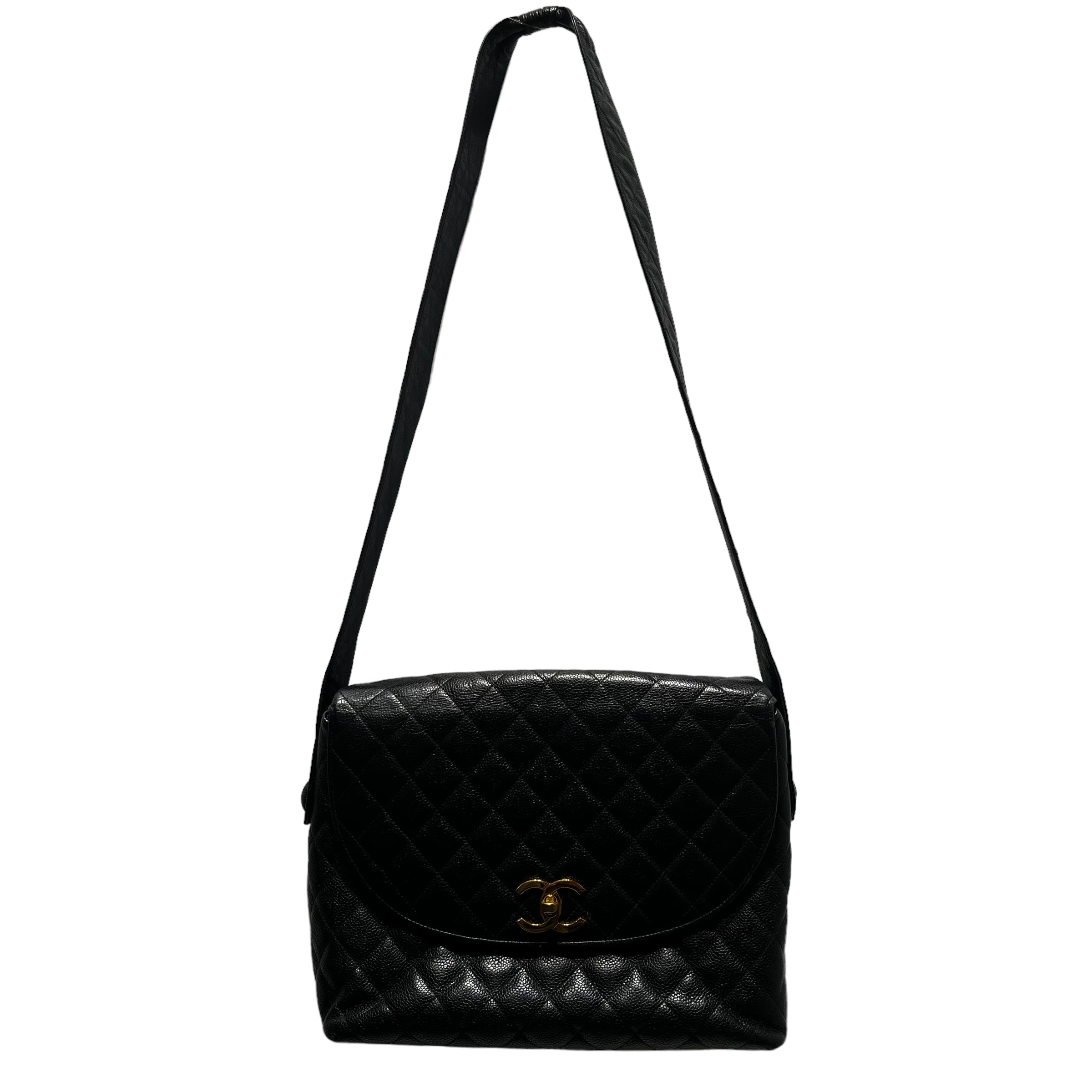 CHANEL/Cross Body Bag/FREE/Leather/BLK/CAVIAR LEATHER 2935210 – 2nd ...