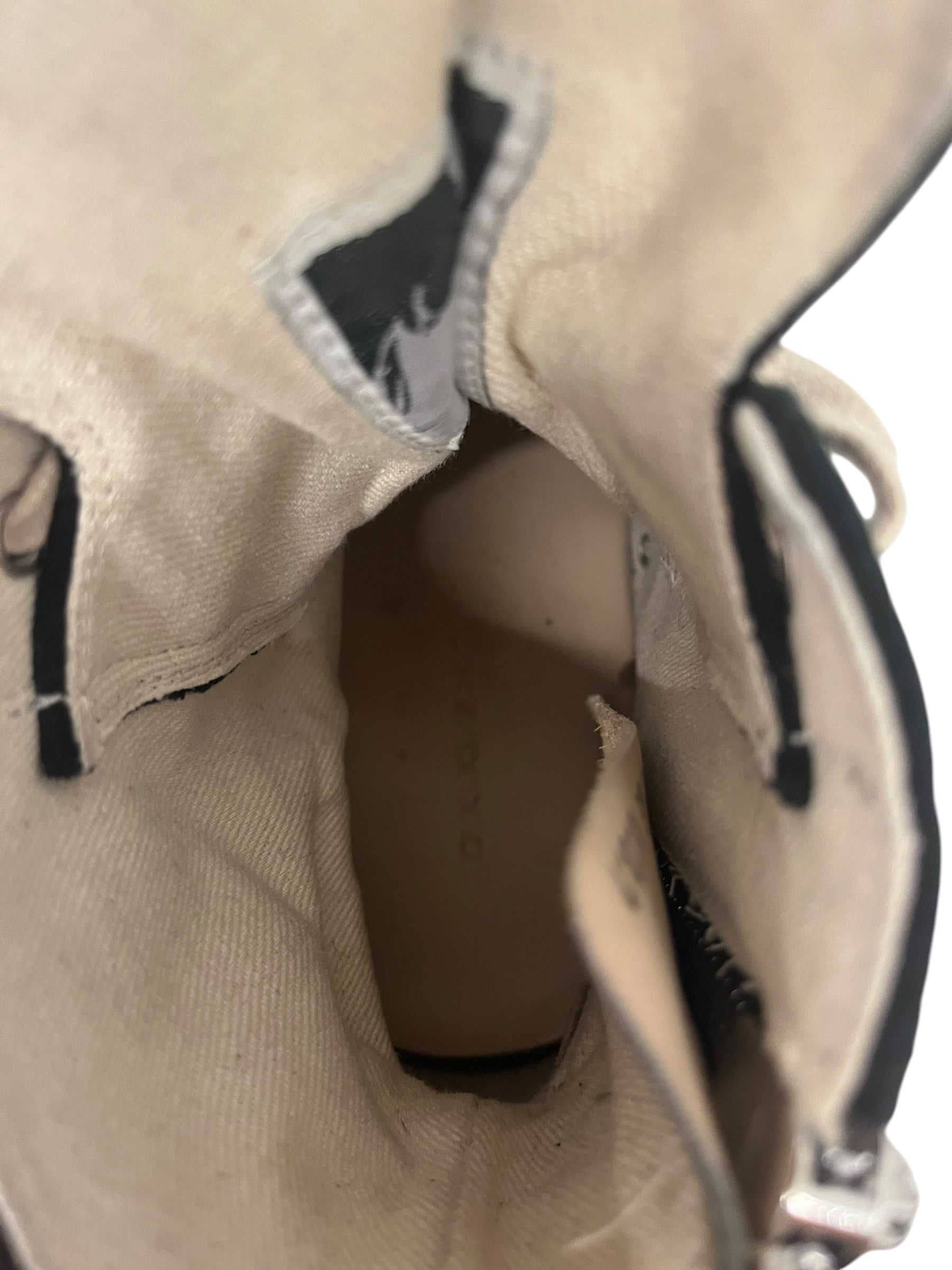 RICK OWENS DRKSHDW/Hi-Sneakers/EU 39/Cotton/BLK/U-Tip/DISTRESSED HIGHTOP SNEAKER view 3