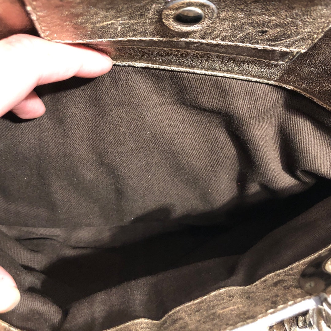 Chloe/Tote Bag/GLD/matallic gold tote heloise view 6