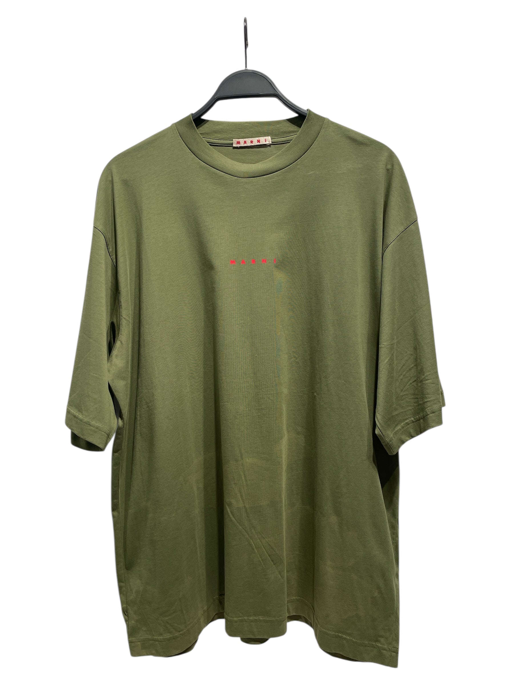 MARNI/T-Shirt/52/Cotton/GRN/Logo Tee view 1