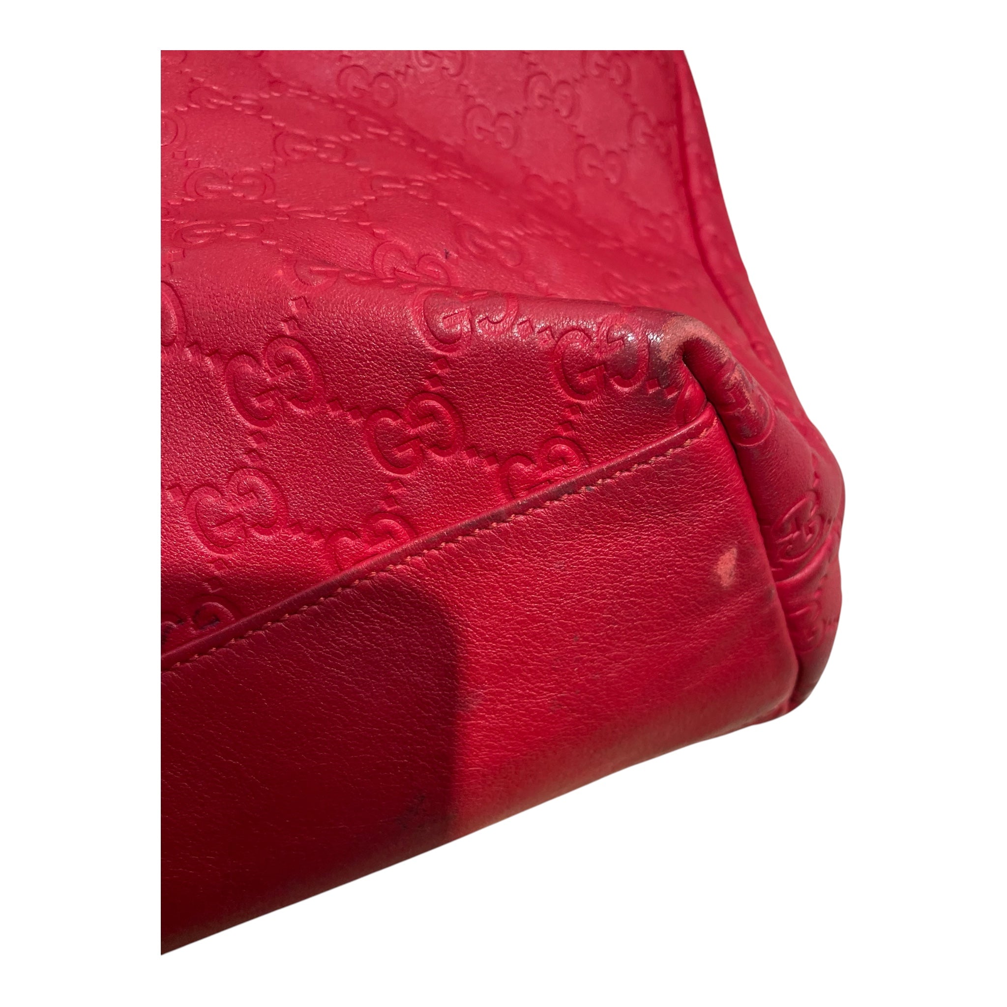 GUCCI/Tote Bag/Monogram/Leather/RED/211120213048 view 8