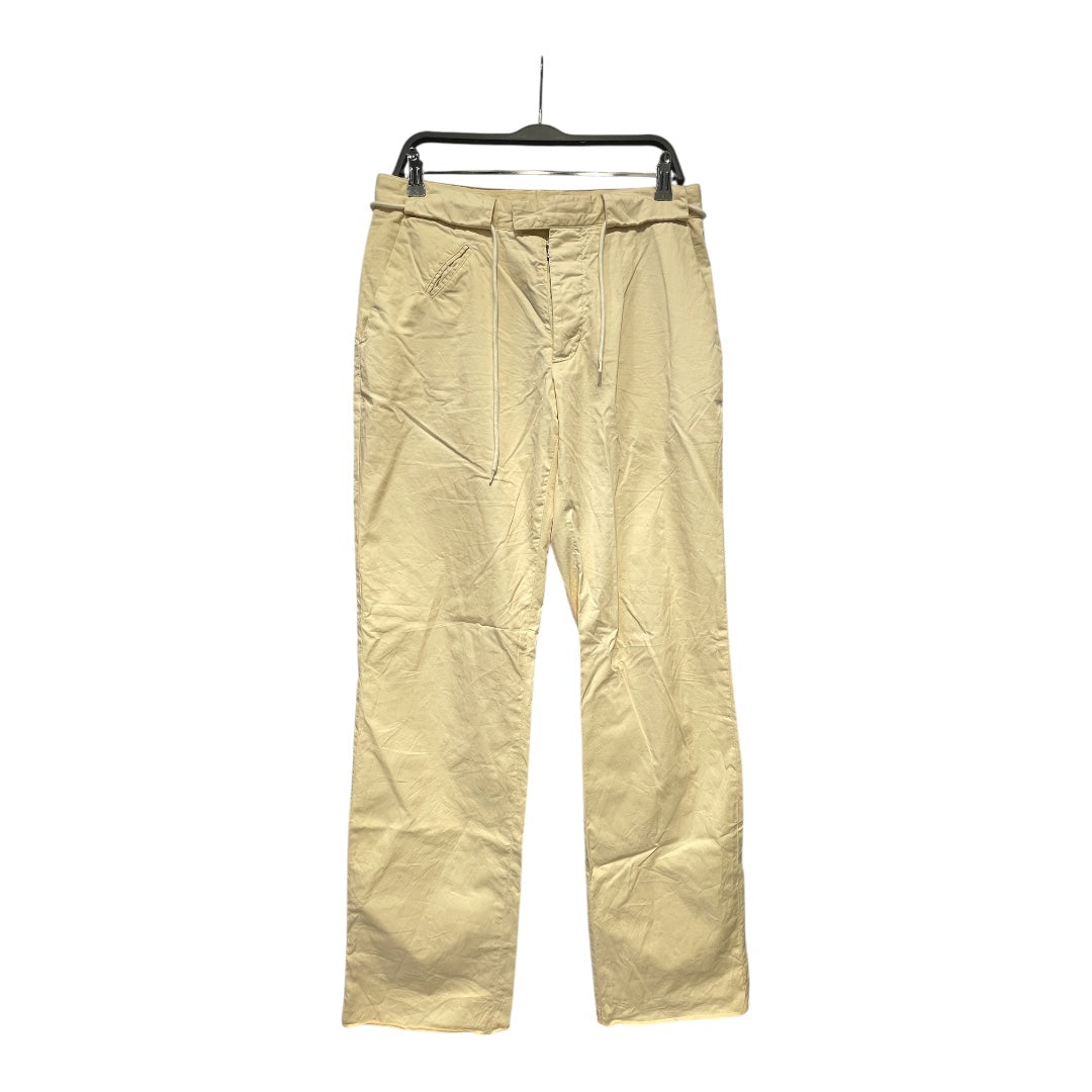Maison Margiela/Straight Pants/42/Cotton/CRM/Button Fly/ view 1