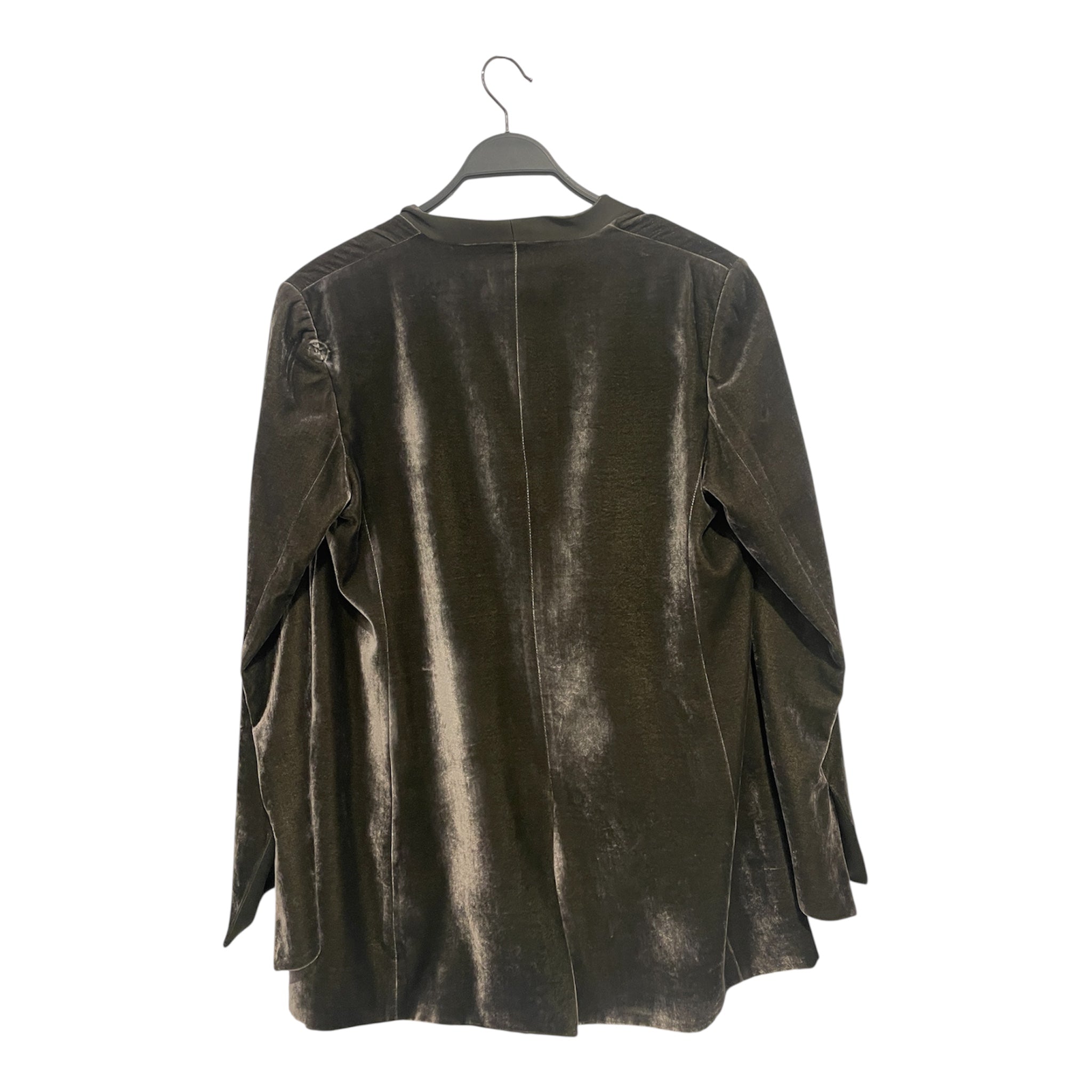 PIAZZA SEMPIONE/Tailored Jkt/48/GRY/CP1330523/GREEN TRIMS view 1