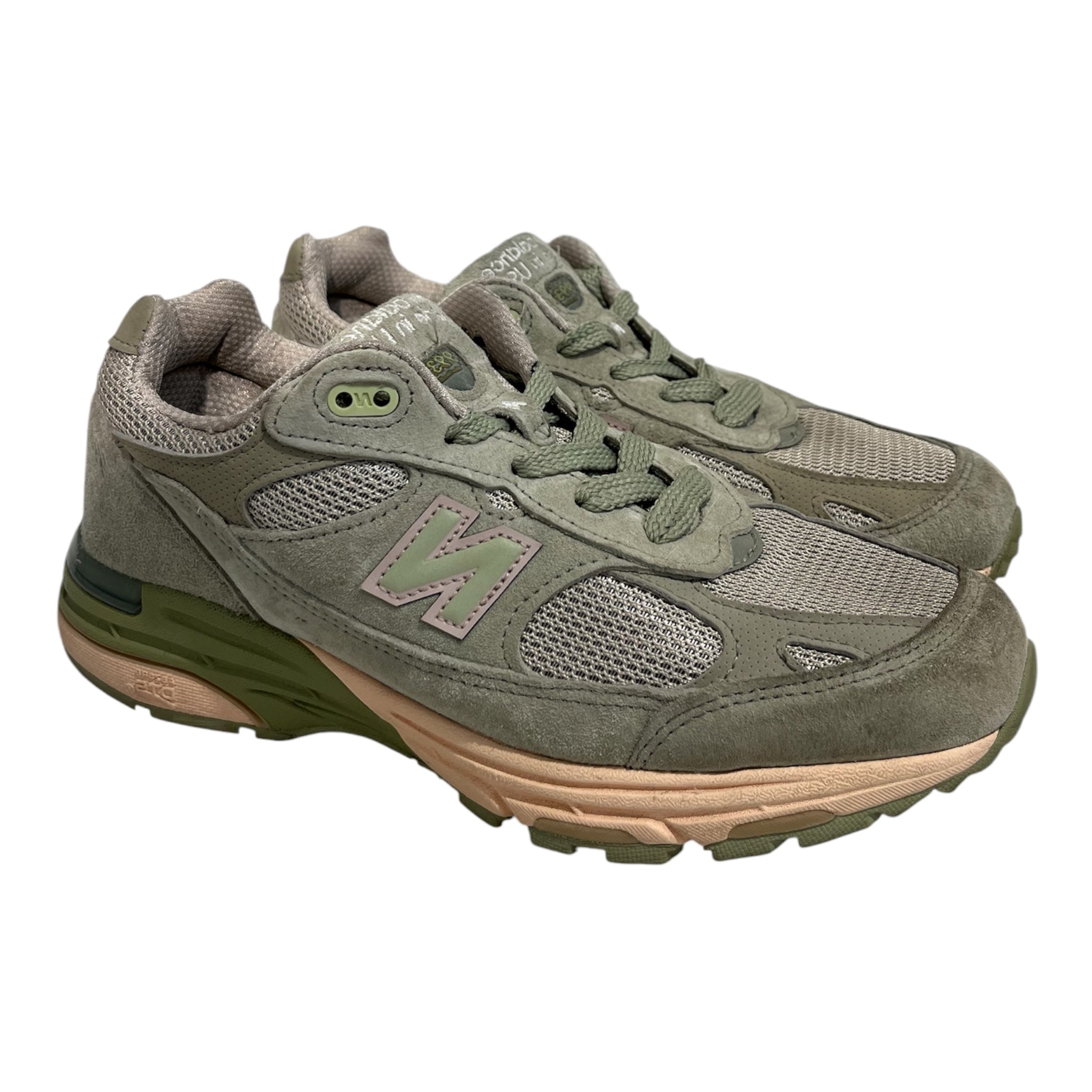 NEW BALANCE/Low-Sneakers/US 8/Suede/GRN/JOE FRESH GOODS SAGE view 1