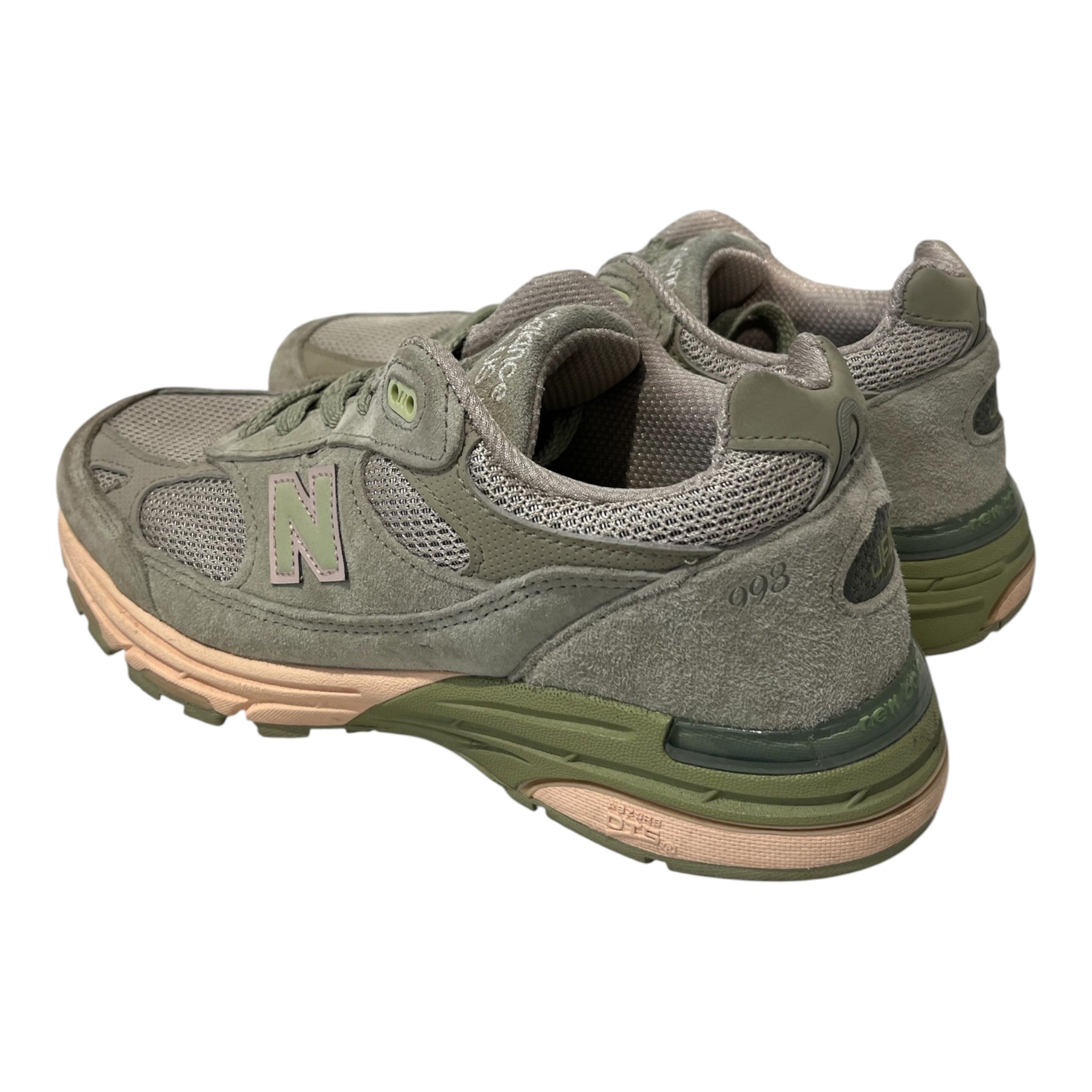 NEW BALANCE/Low-Sneakers/US 8/Suede/GRN/JOE FRESH GOODS SAGE view 2