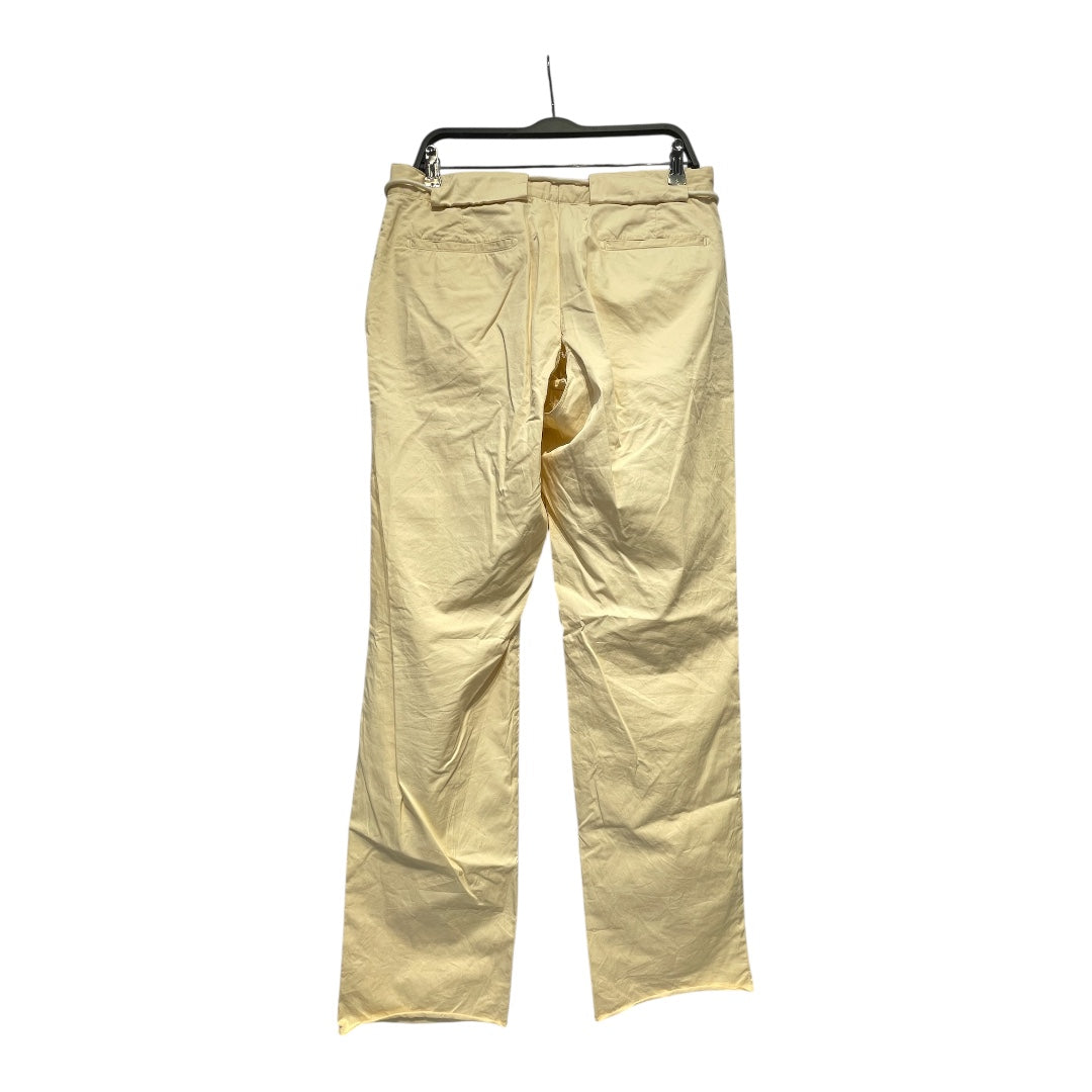 Maison Margiela/Straight Pants/42/Cotton/CRM/Button Fly/ view 2