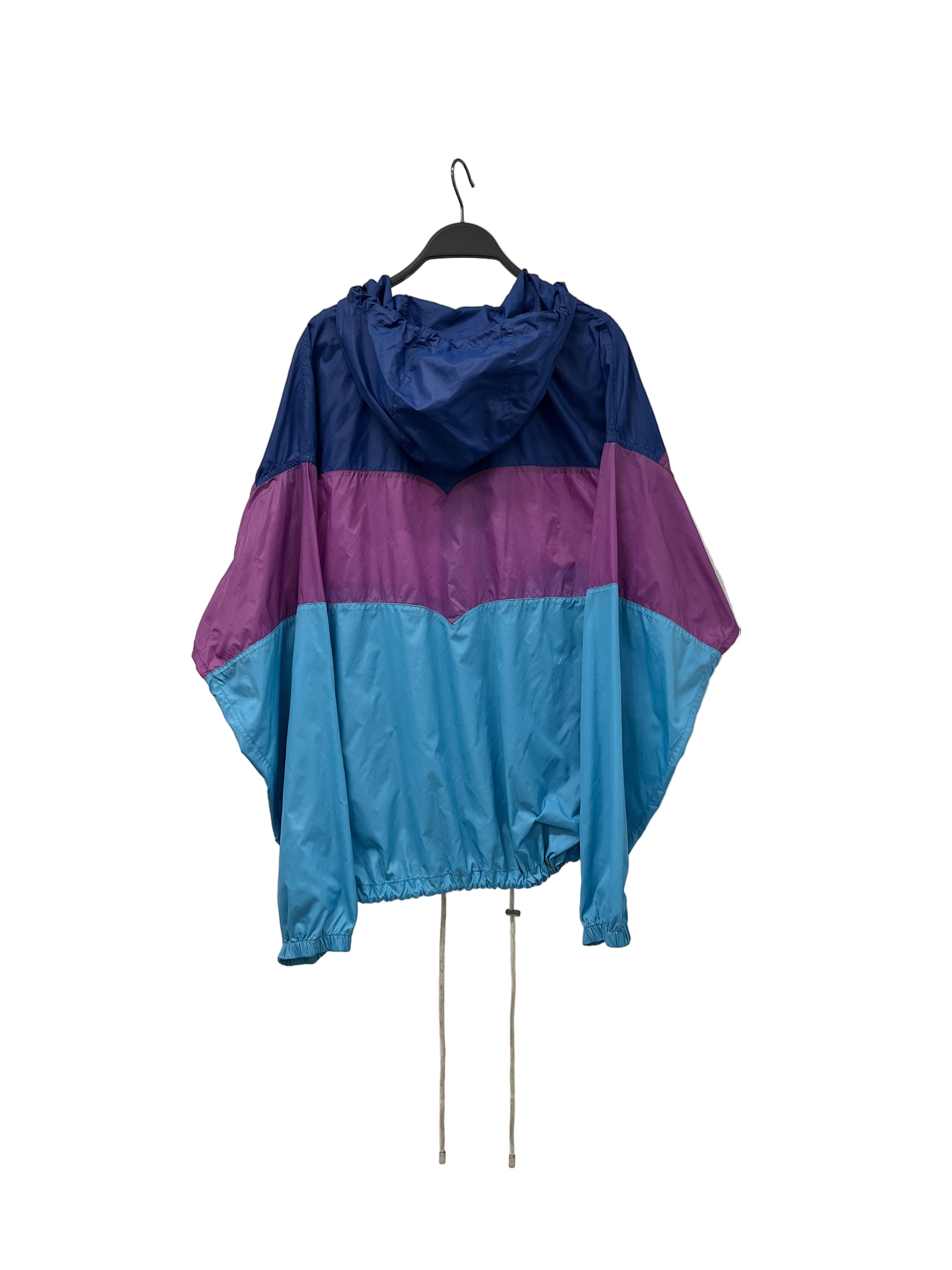 ISABEL MARANT/Windbreaker/2/Nylon/MLT/BLU/PPL/PNK Colorblock view 2