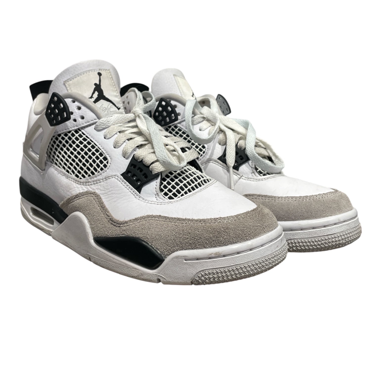 NIKE/AIR JORDAN 4 RETRO/Low-Sneakers/US 9/WHT/DH6927-111 view 1