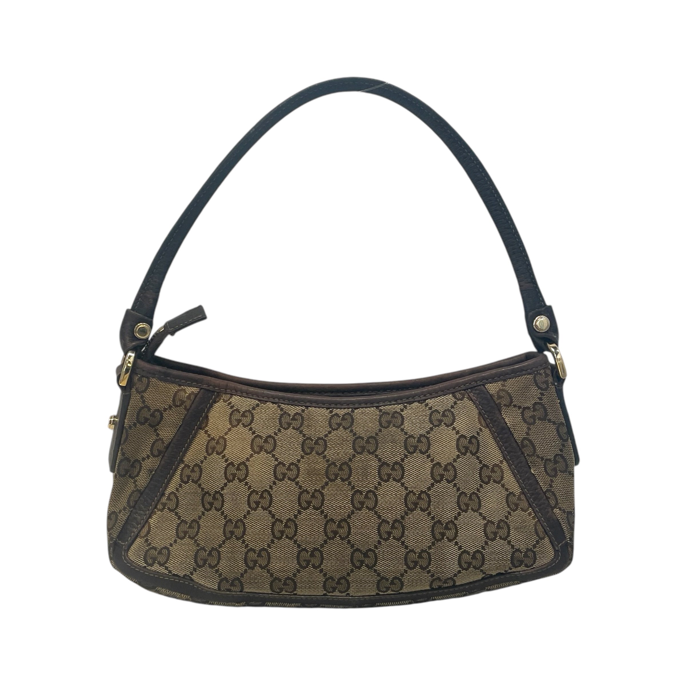 GUCCI/Bag/Monogram/BRW/gucci gg pattern canvas abbey view 2