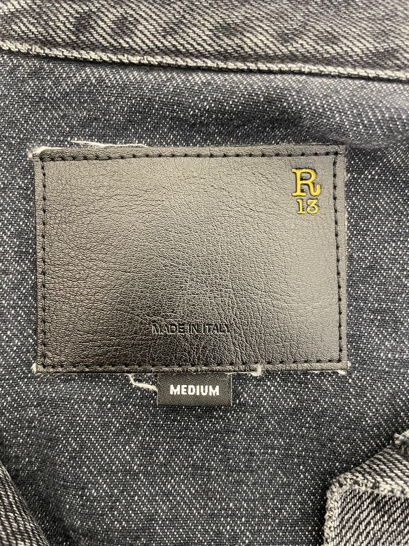 R13/Denim Jkt/M/Denim/BLK/r13 denim jacket