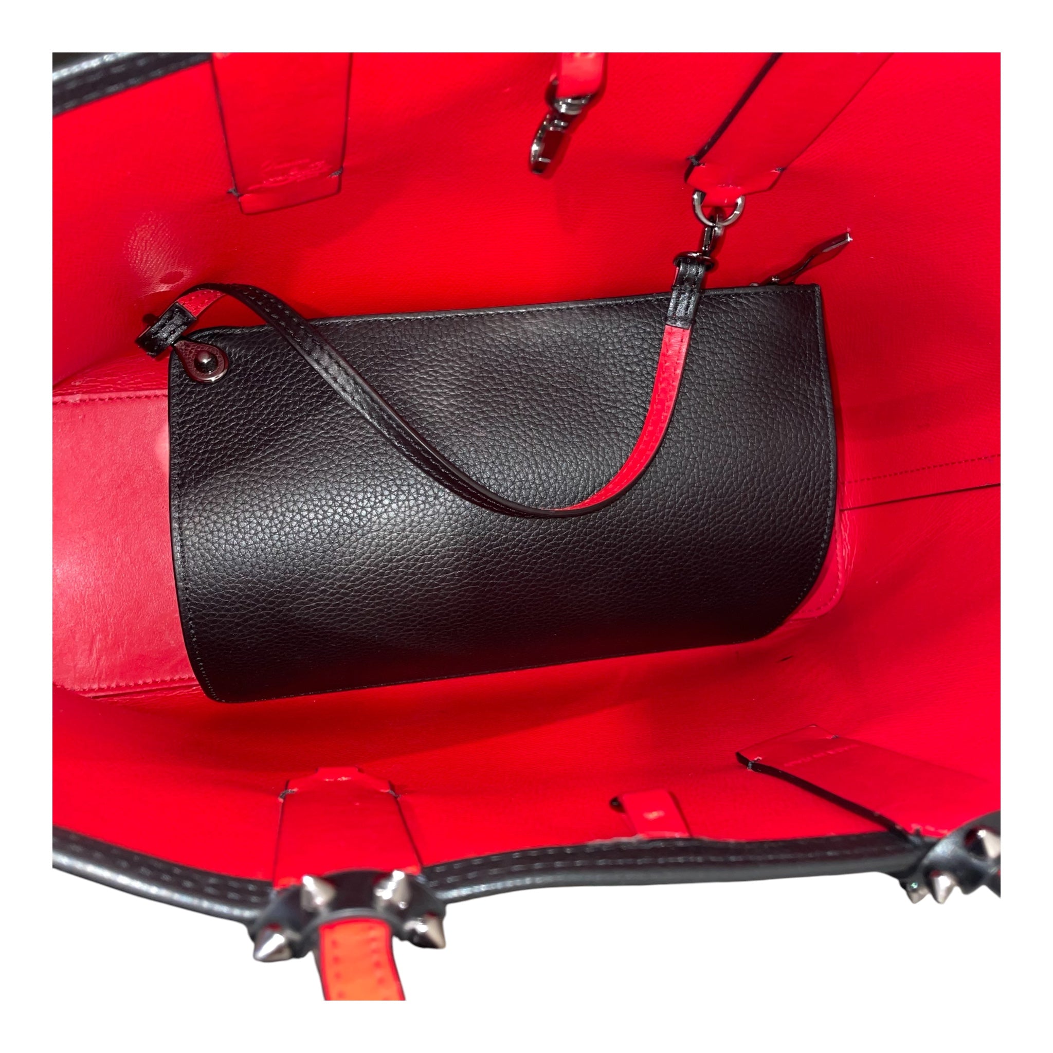 Christian Louboutin/Bag/Leather/BLK/SPIKES | WALLET INCL view 6