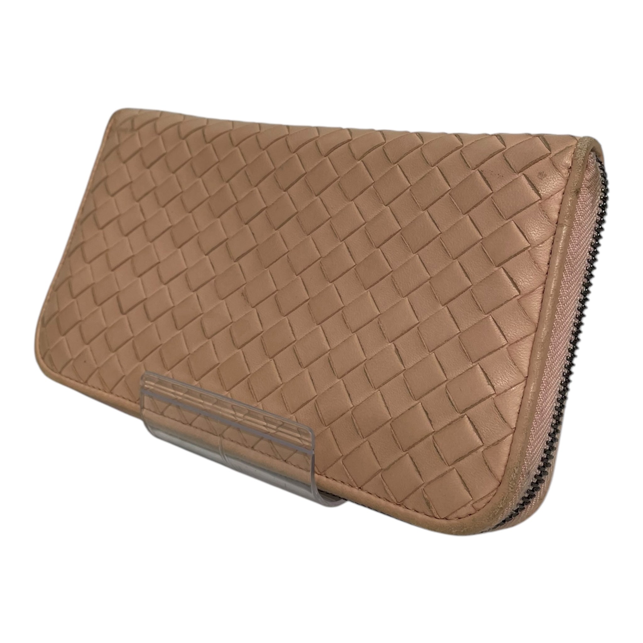 BOTTEGA VENETA/Long Wallet/Leather/PNK/ view 2