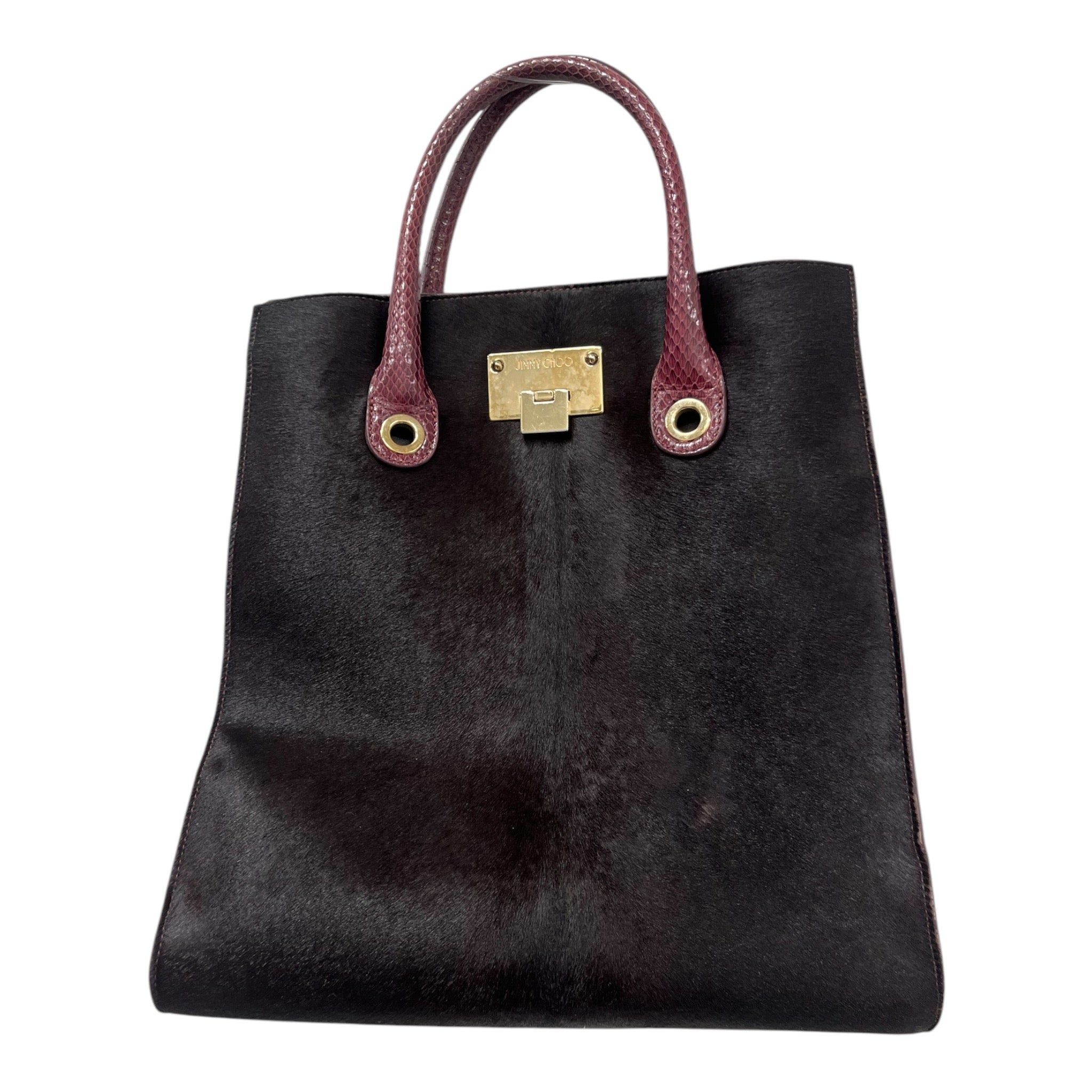JIMMY CHOO/Tote Bag/Cowhide/BRD/ view 1