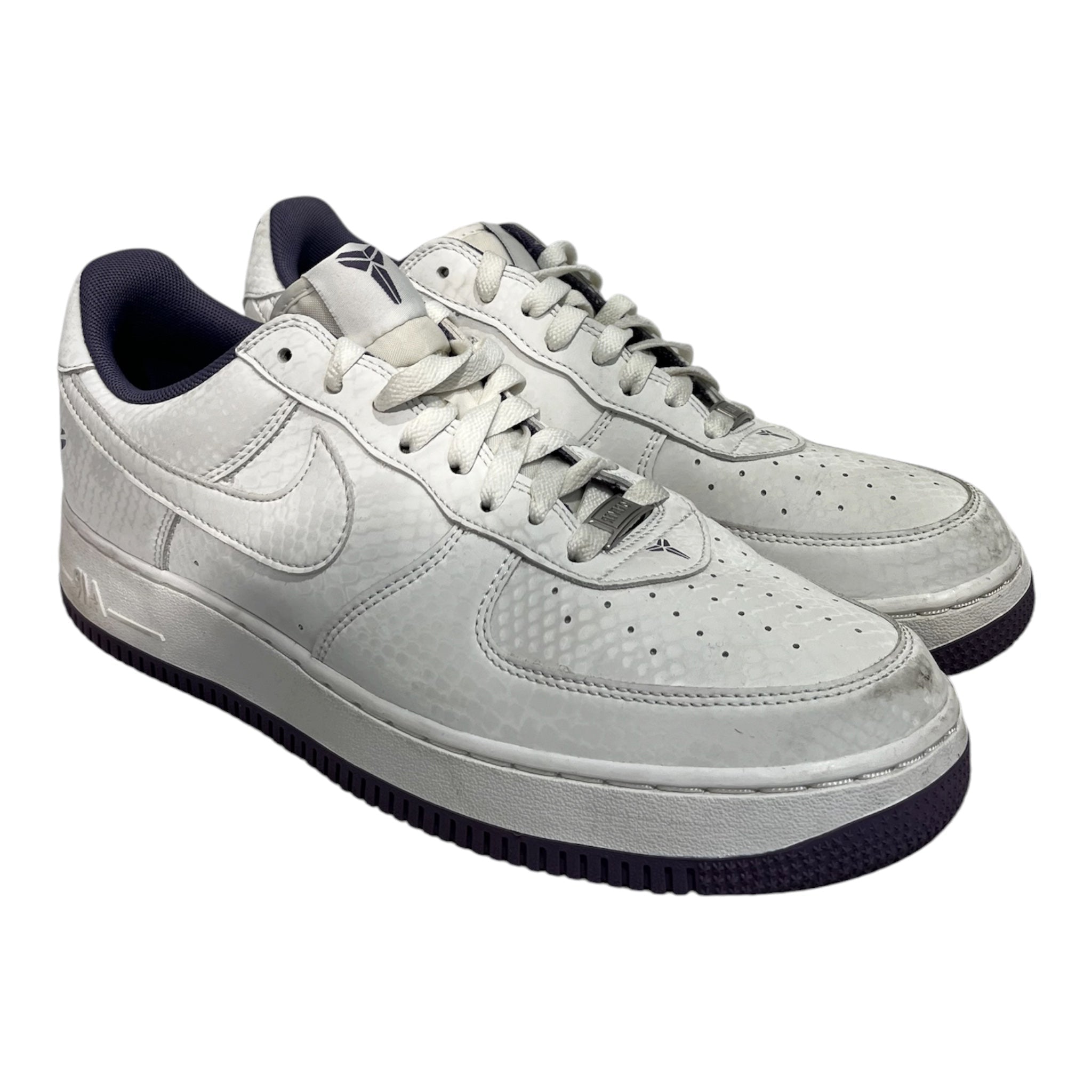 NIKE/Low-Sneakers/US 10/Animal Pattern/WHT/IB0018-102 KOBE AF1 SNAKESKIN view 1
