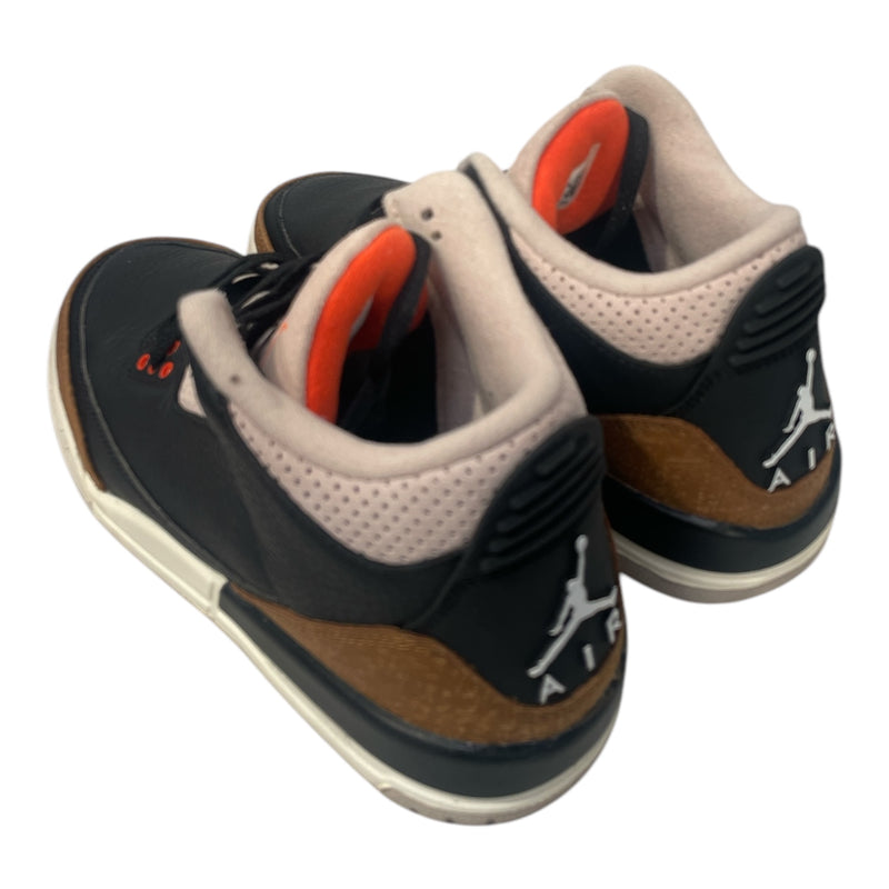NIKE/Hi-Sneakers/US 5.5/Leather/BLK/JORDAN RETRO 3 DESERT ELEPHANT