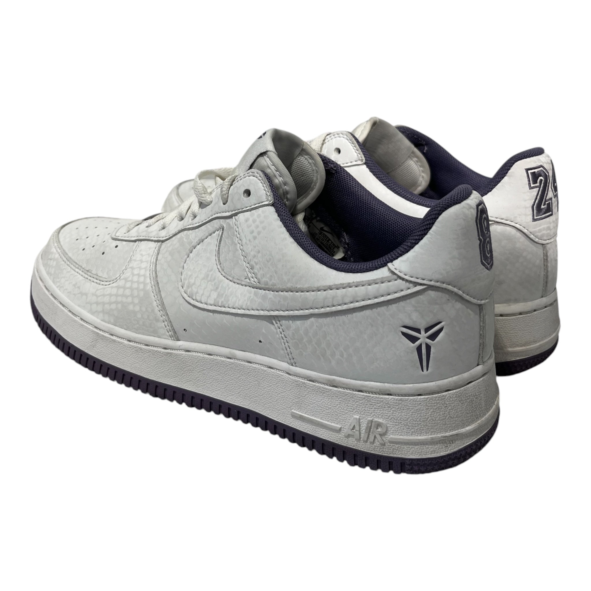 NIKE/Low-Sneakers/US 10/Animal Pattern/WHT/IB0018-102 KOBE AF1 SNAKESKIN view 2
